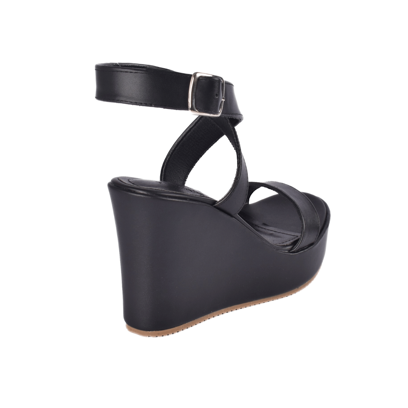 Crisscross Ankle Strap Wedge Sandals Melouk