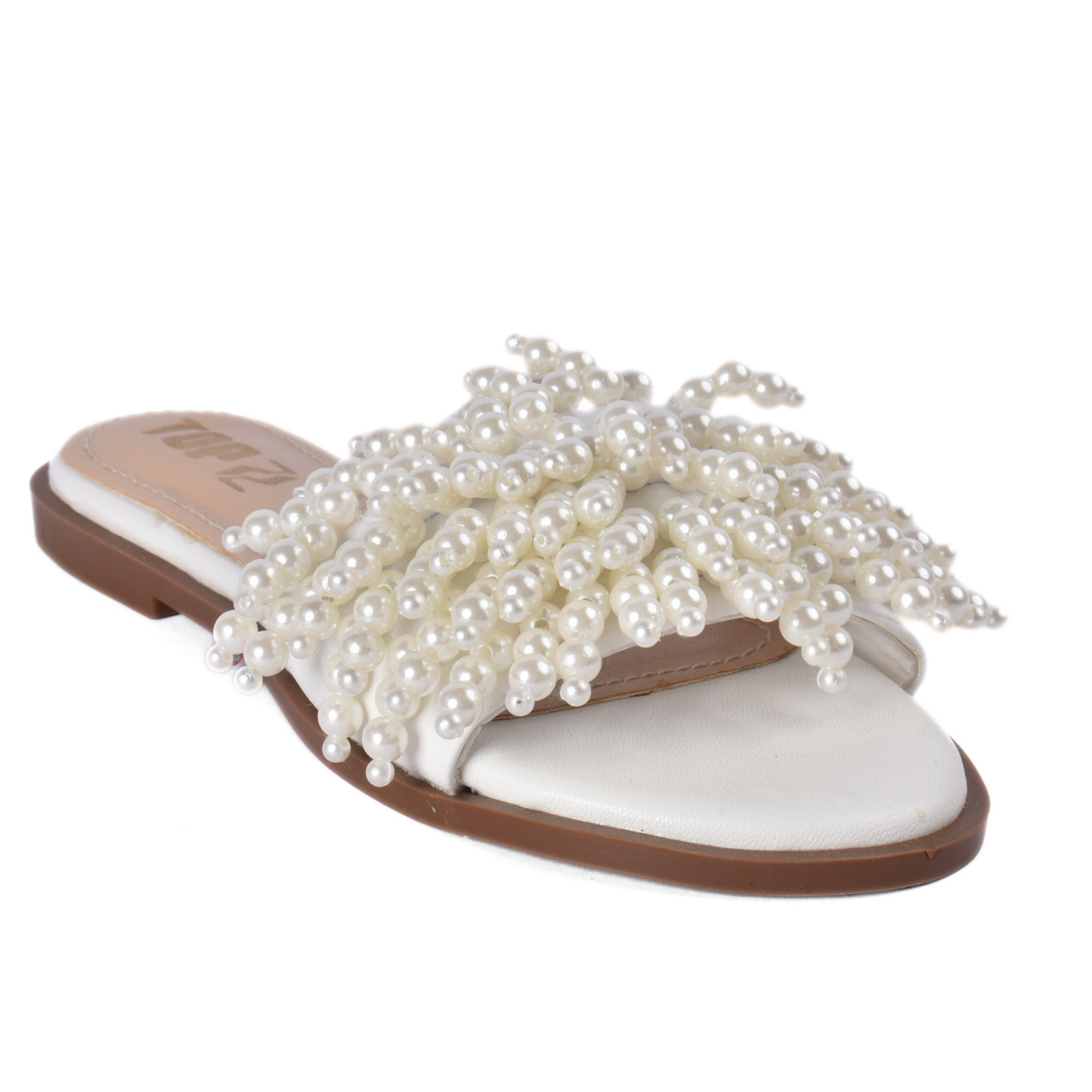 Minimal Pearl Slipper