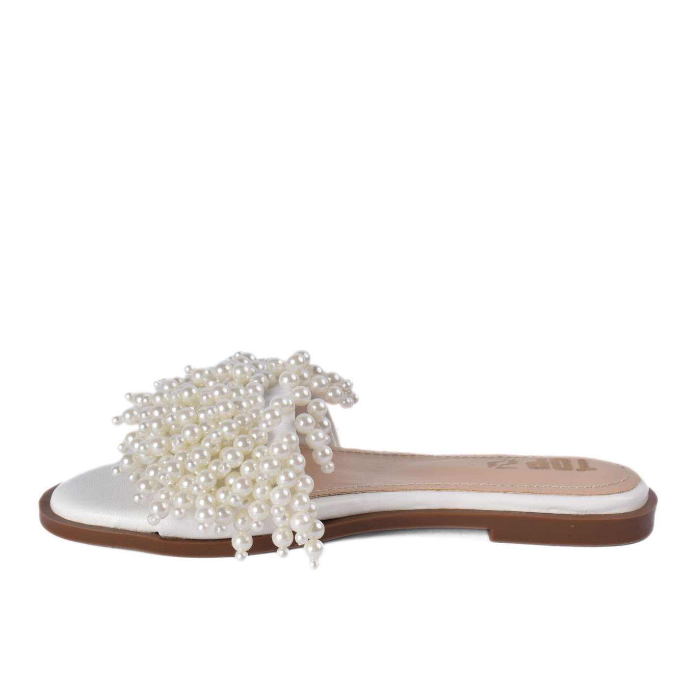 Minimal Pearl Slipper