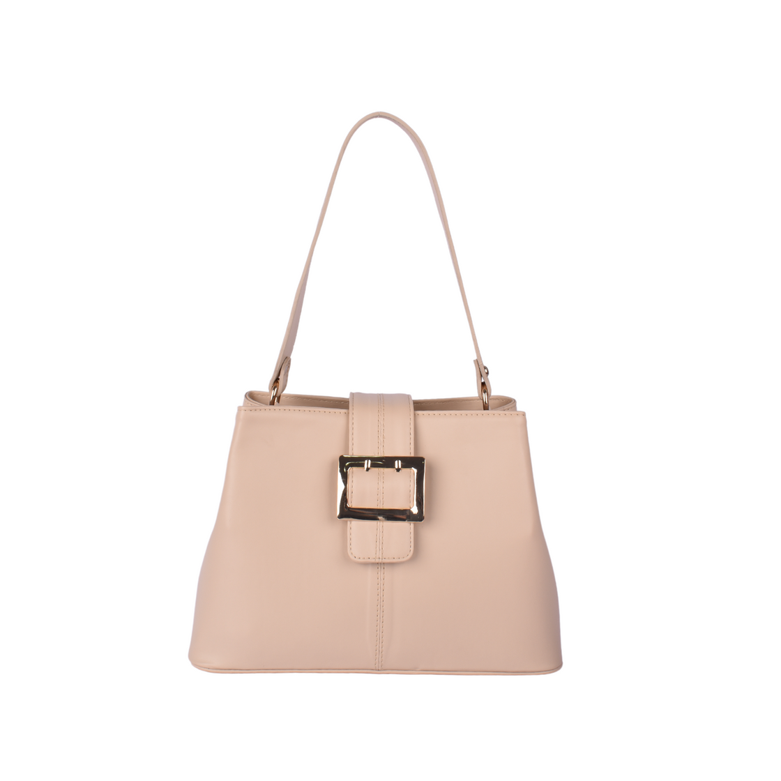 Basic Leather Shoulder Bag