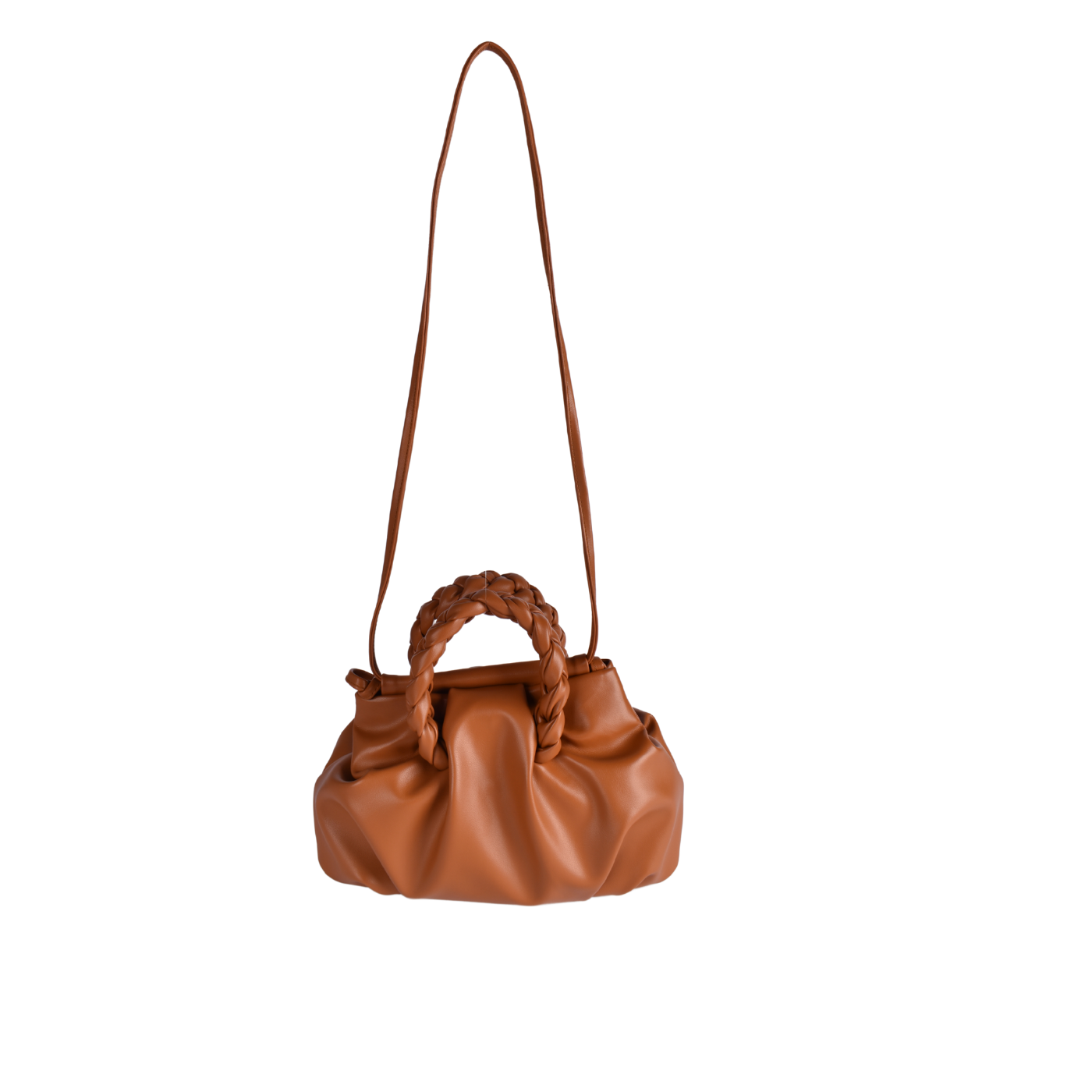 Stylish Crossbody Bag Featuring with Braided Strap