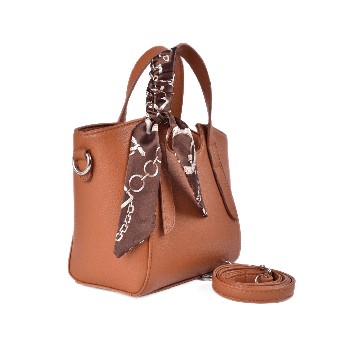 Simple Crossbody Bag with Satin Strap