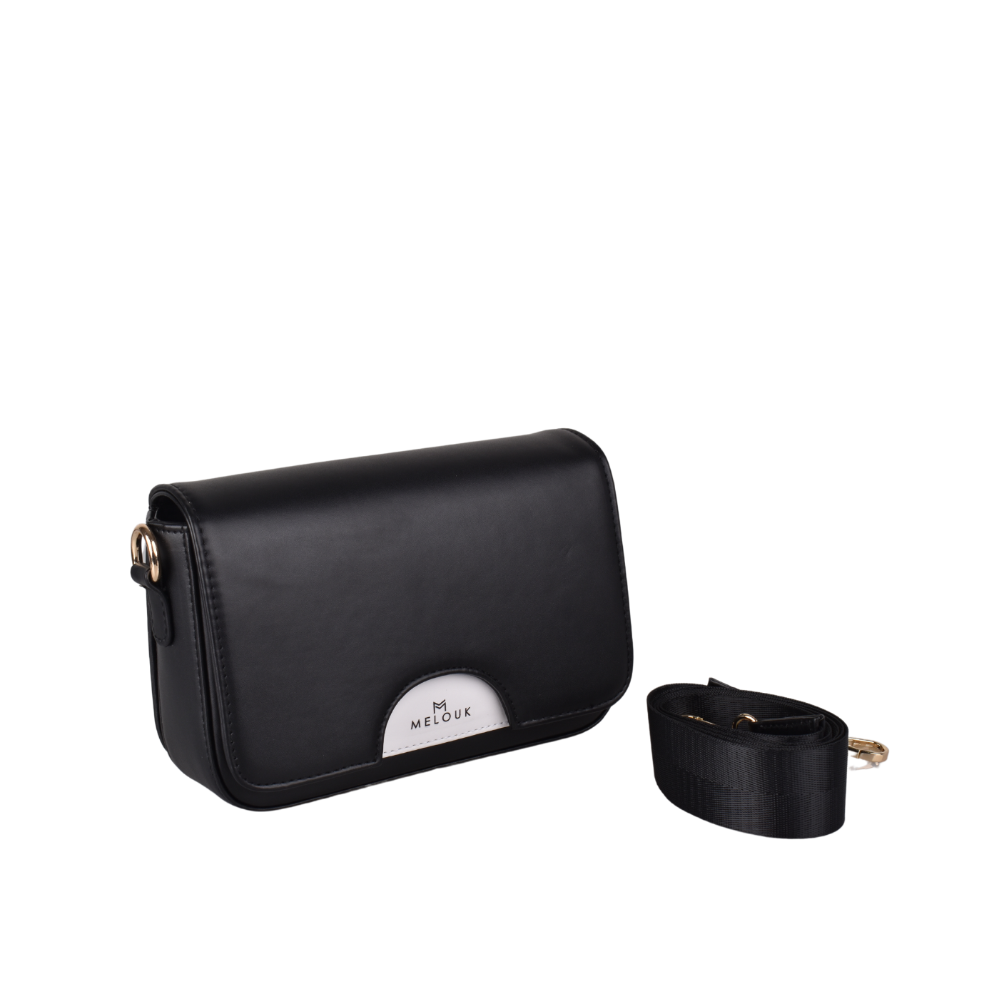 Basic Leather Cross Body Bag Melouk