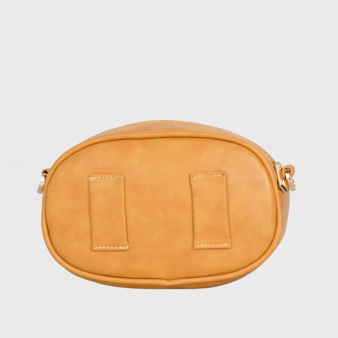 Yellow Mini Leather Cross Body Bag