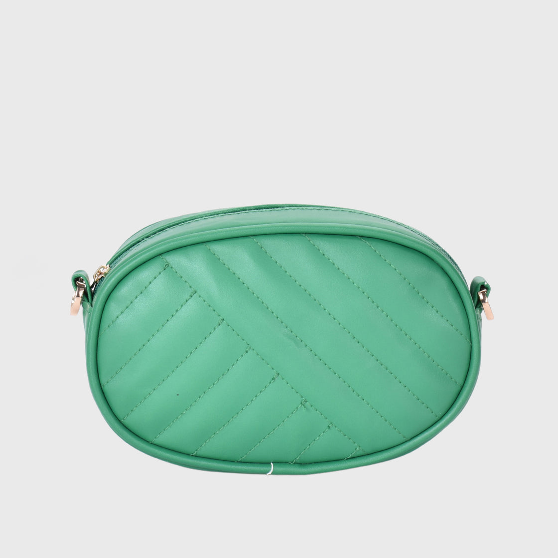 Green Mini Leather Cross Body Bag