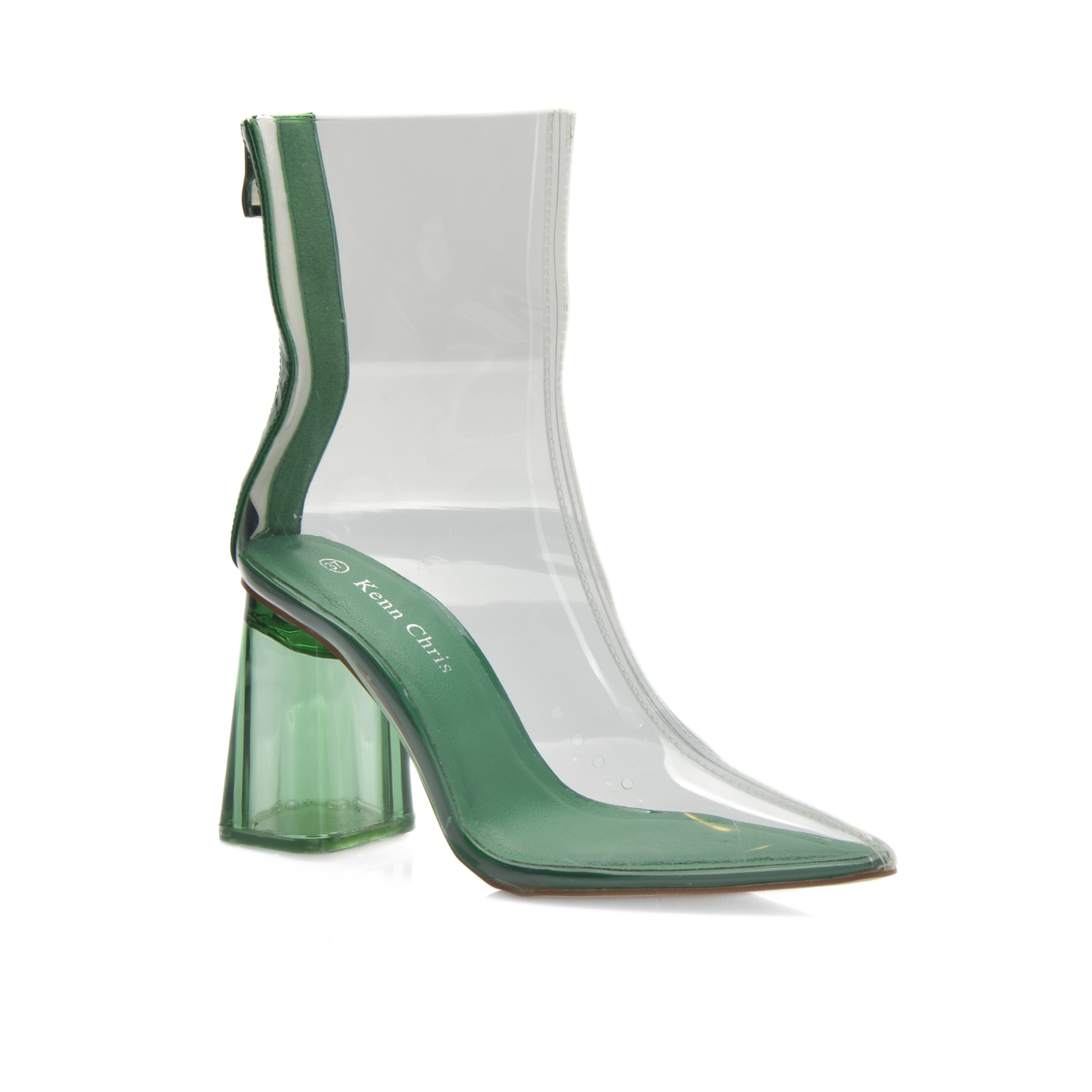 Transparent Half Boot