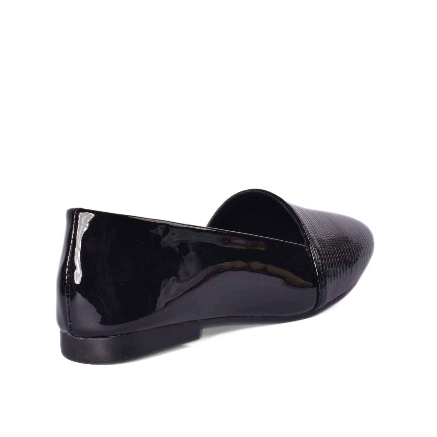 Textured Flat Shoes Simple Front Design