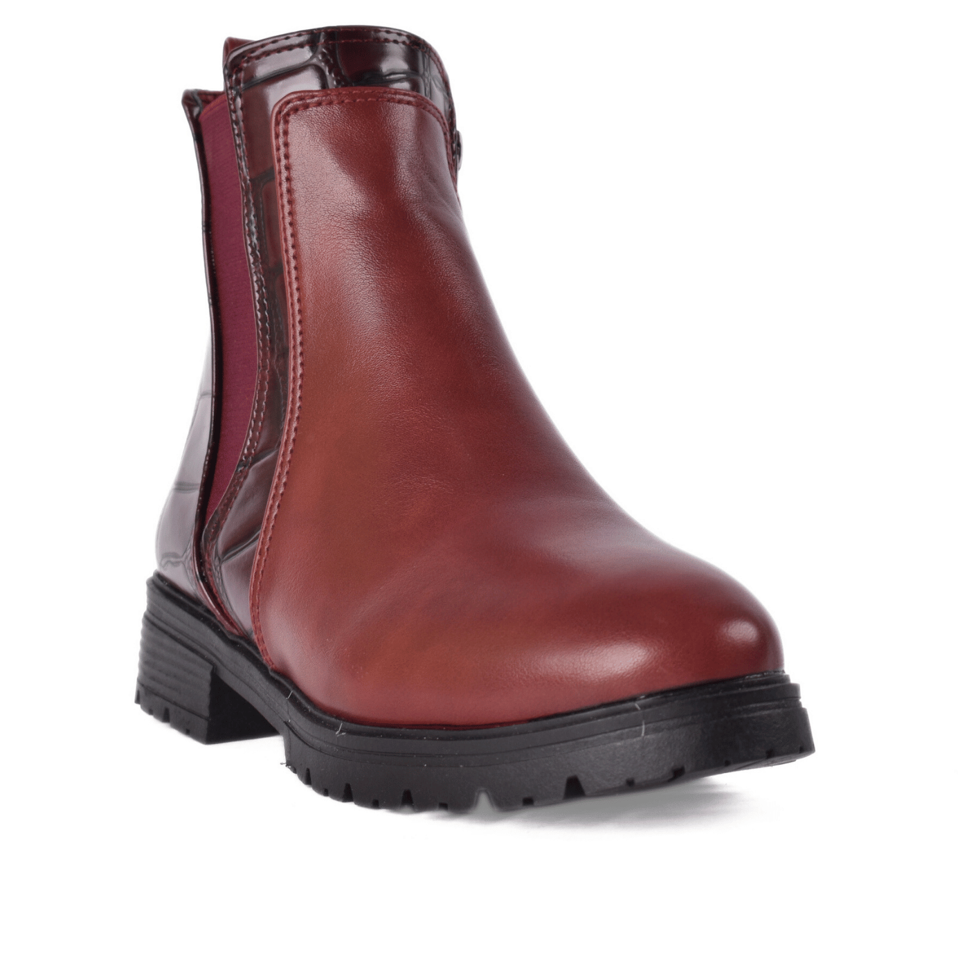 Minimal Flat Ankle Boots