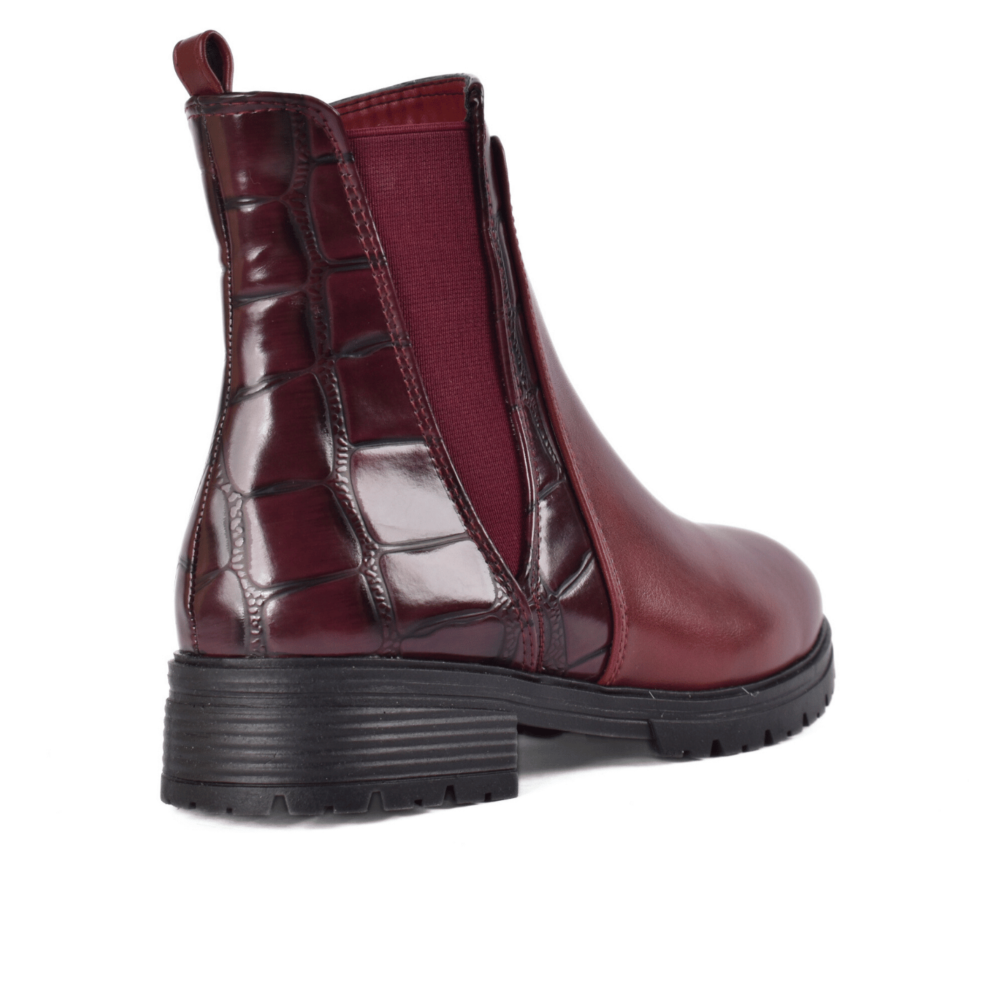 Minimal Flat Ankle Boots