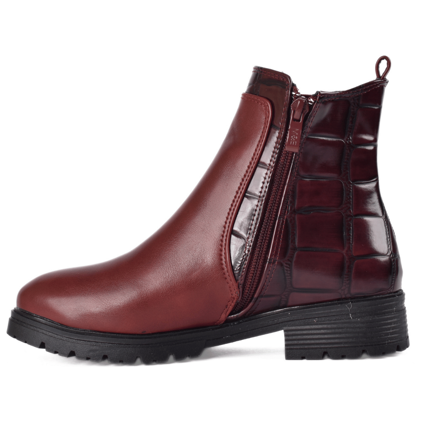 Minimal Flat Ankle Boots