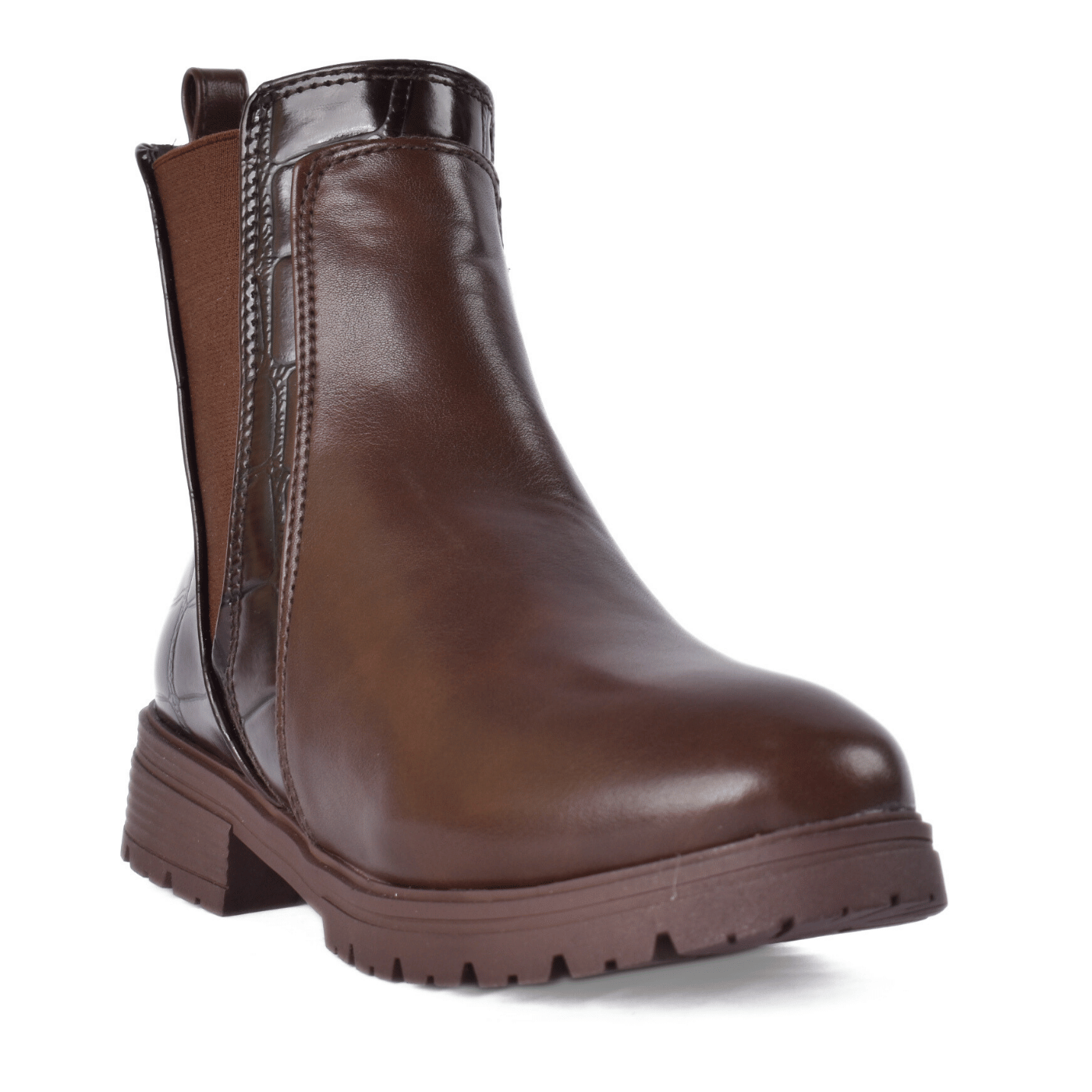 Minimal Flat Ankle Boots