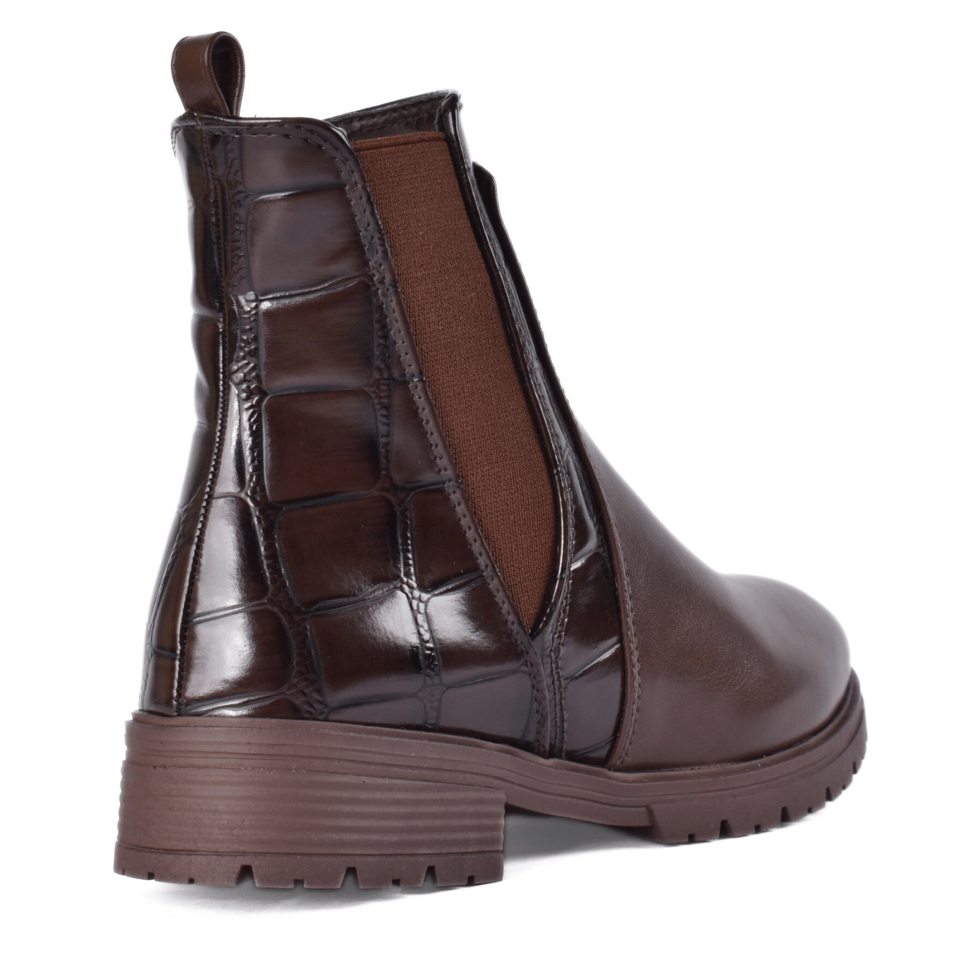 Minimal Flat Ankle Boots