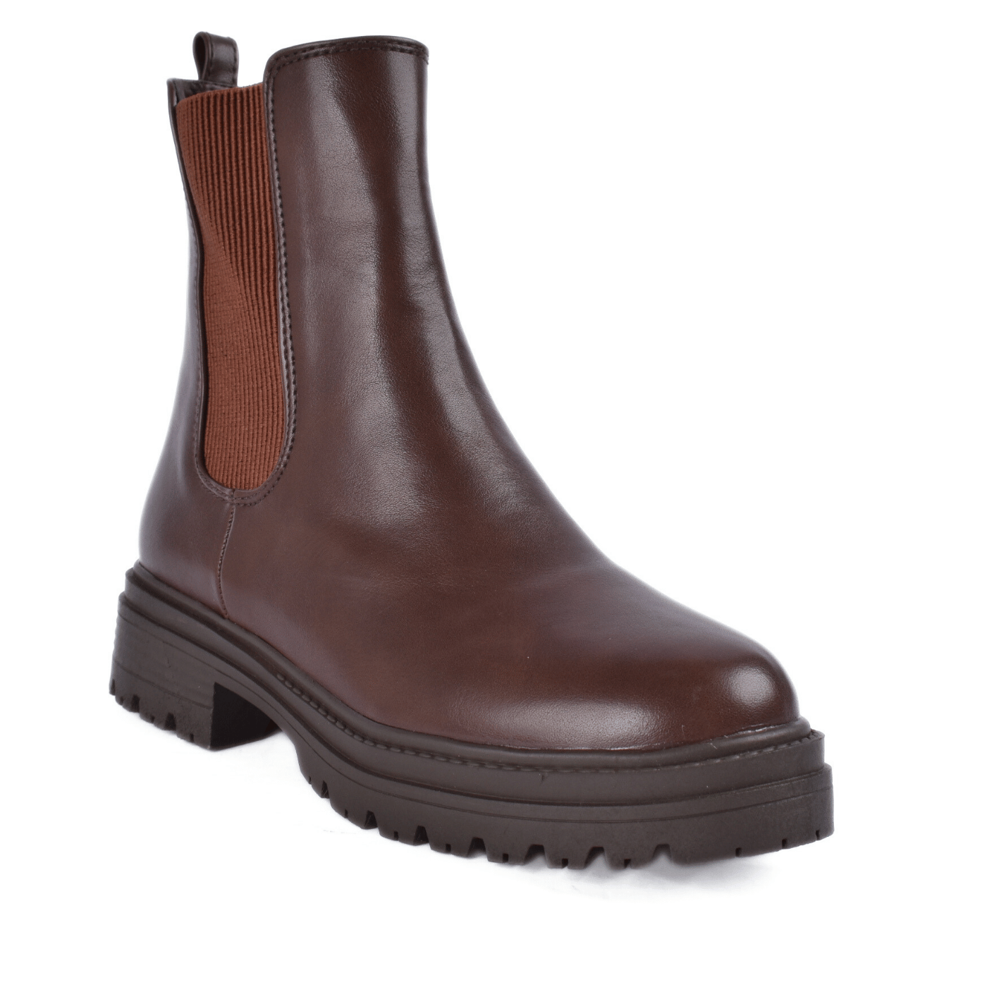 Slip On Flat Ankle Boots with Elastic