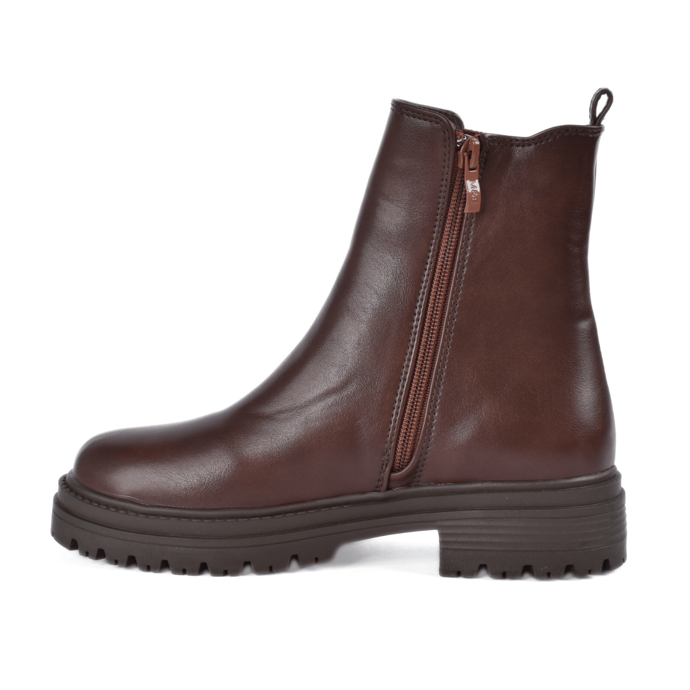 Slip On Flat Ankle Boots with Elastic