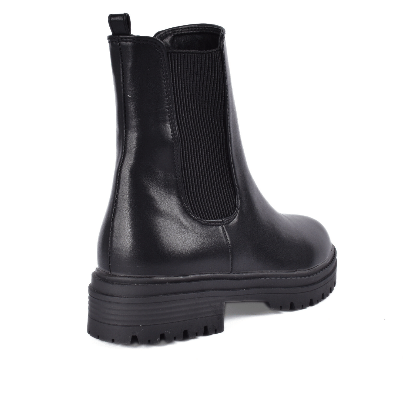 Slip On Flat Ankle Boots with Elastic