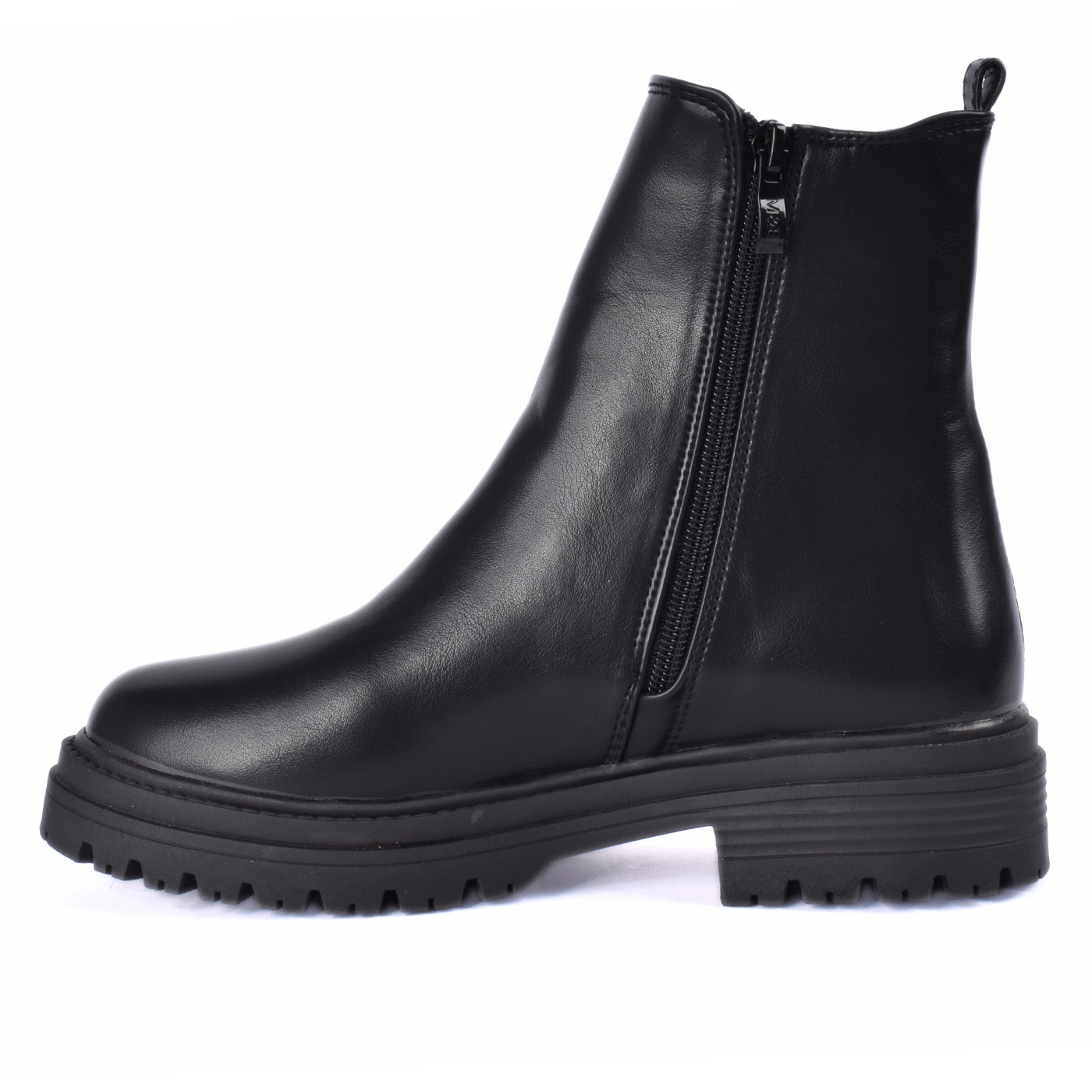 Slip On Flat Ankle Boots with Elastic