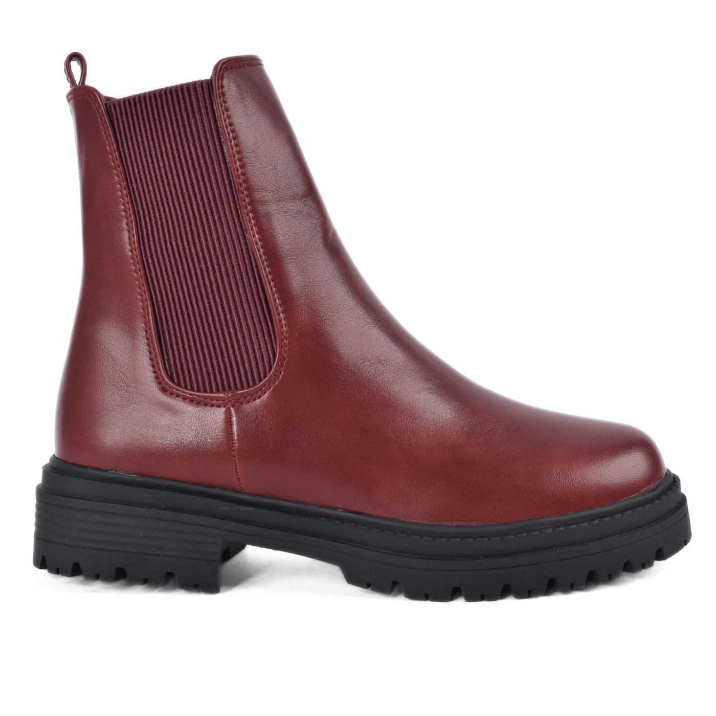 Slip On Flat Ankle Boots with Elastic