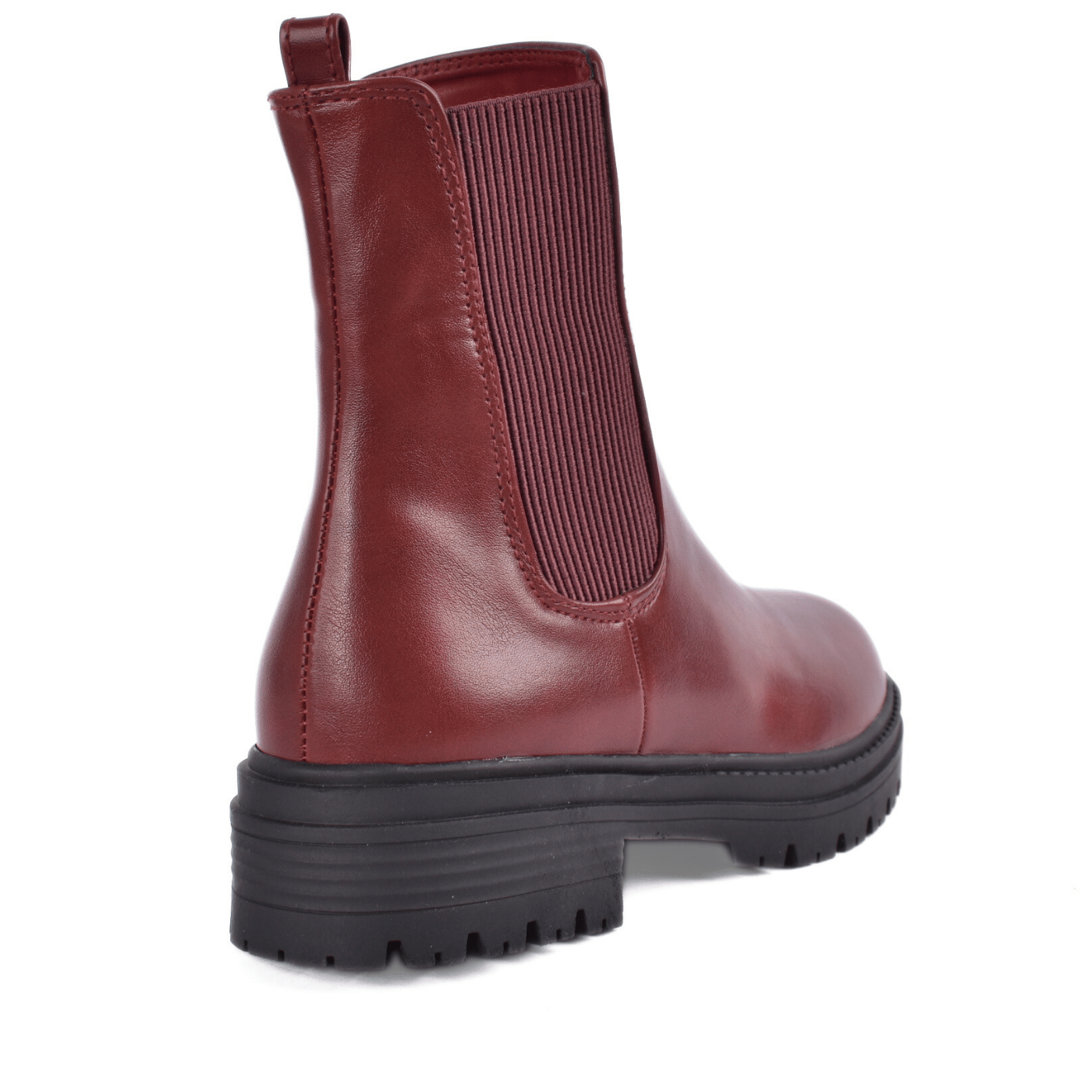 Slip On Flat Ankle Boots with Elastic