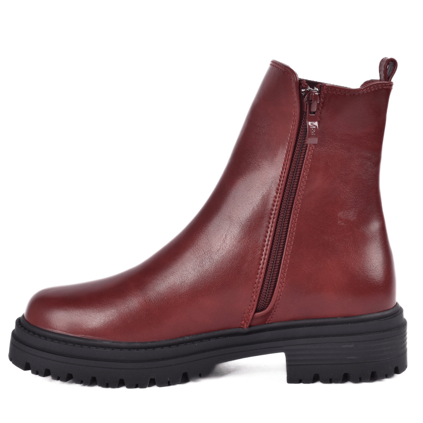 Slip On Flat Ankle Boots with Elastic