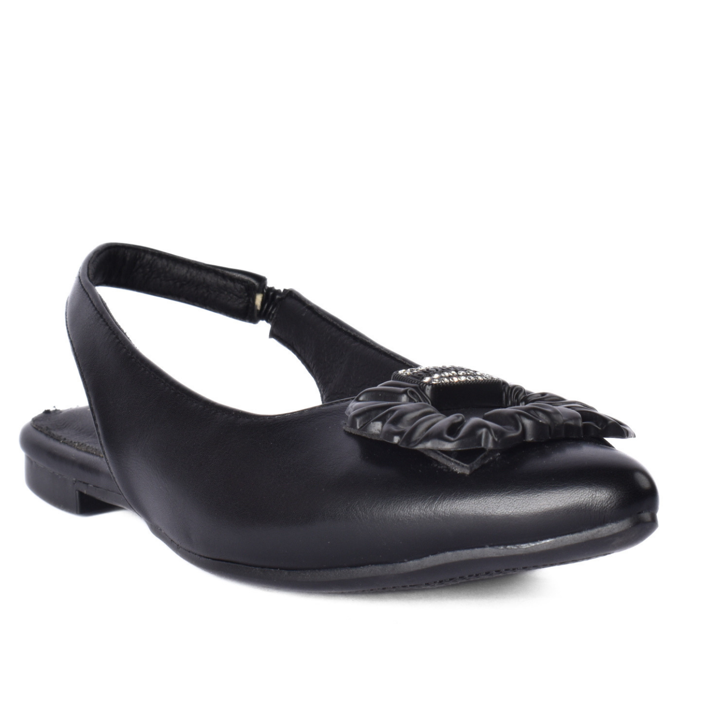 Soft Chic Steps Flat Shoes Black