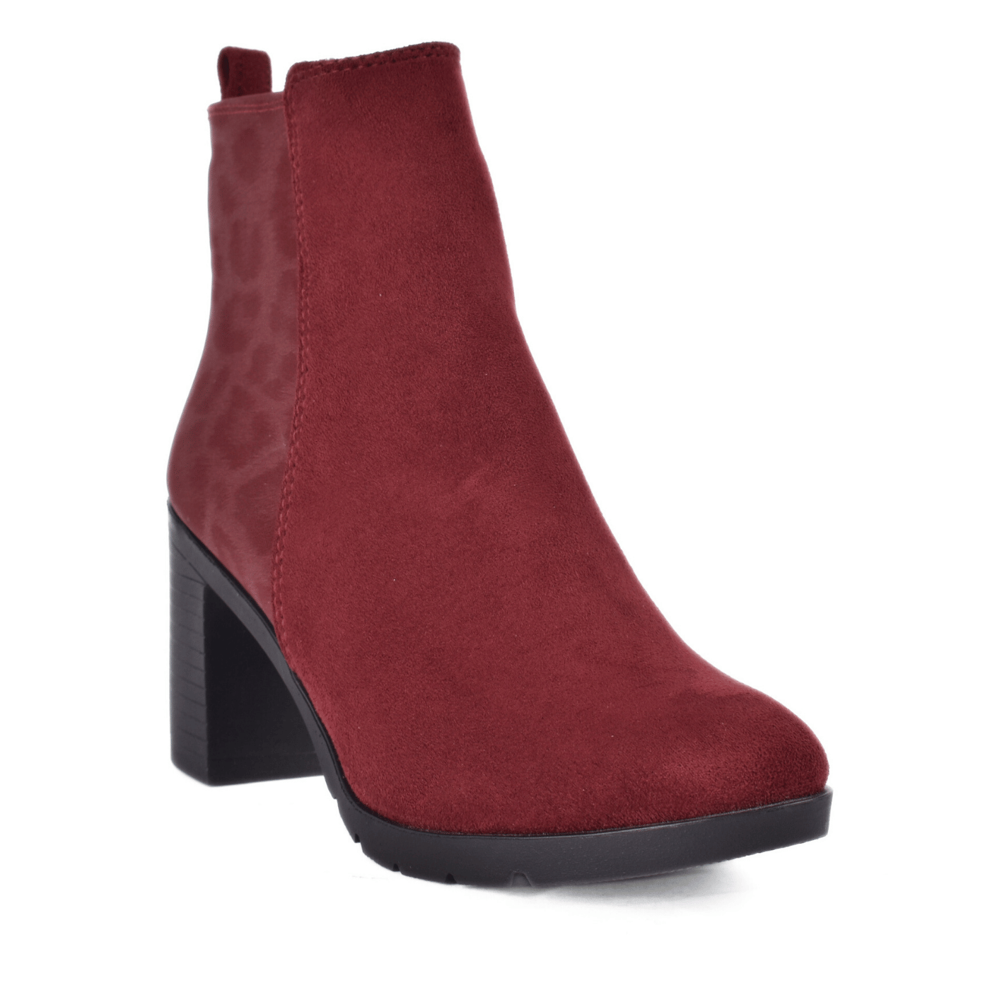 Elegant Heeled Boots with Design Details