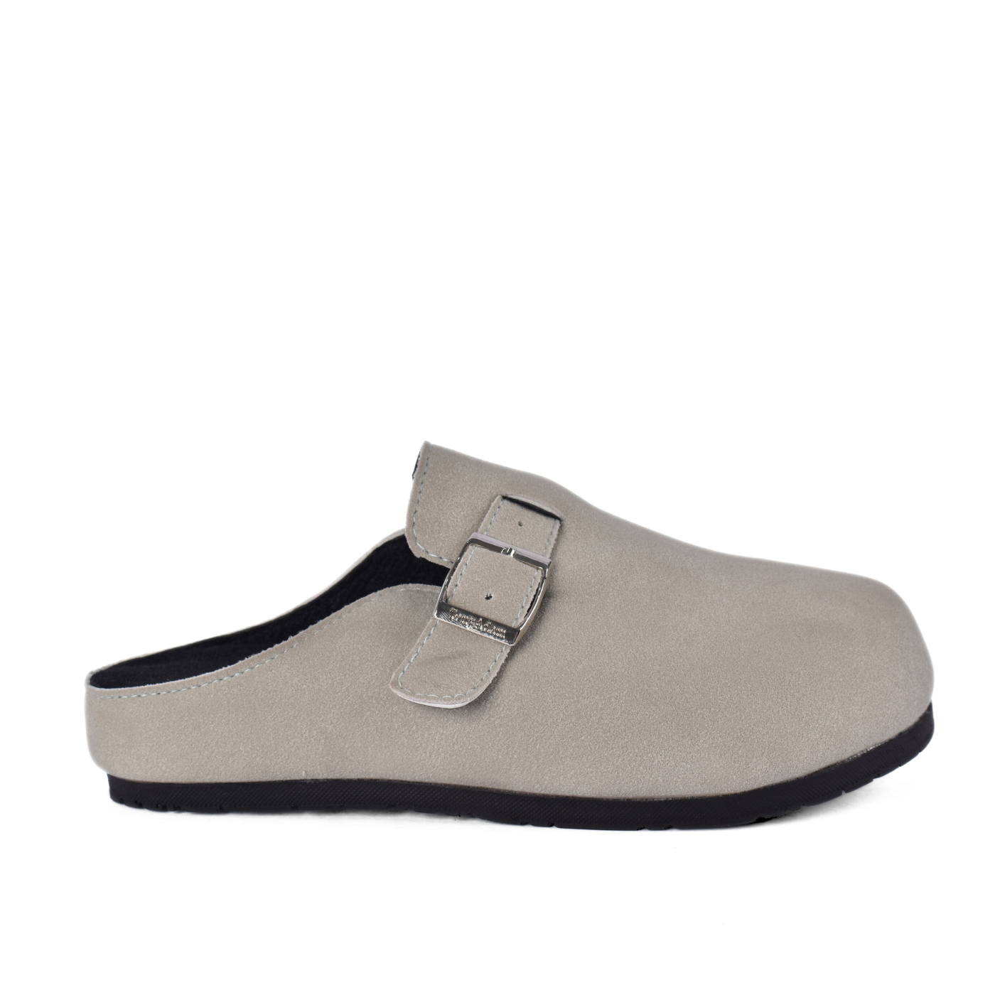 Minimal Suede Slip-On Mules