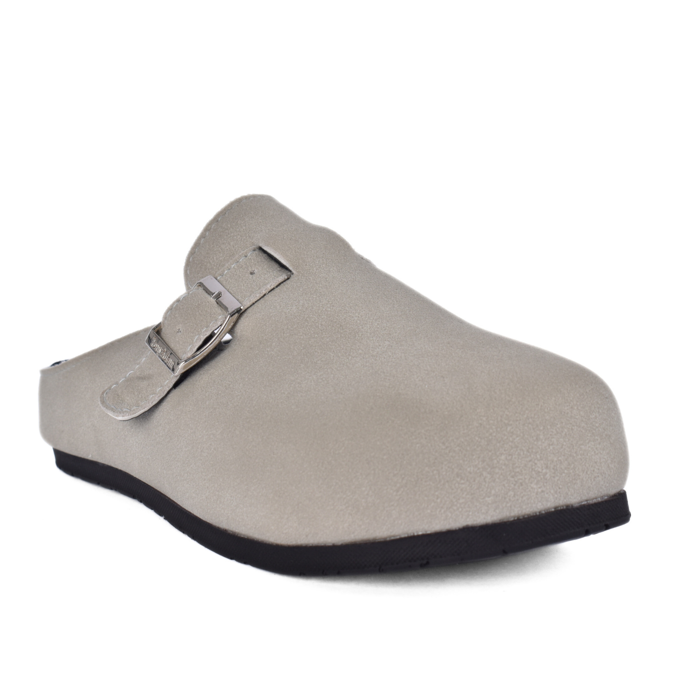 Minimal Suede Slip-On Mules