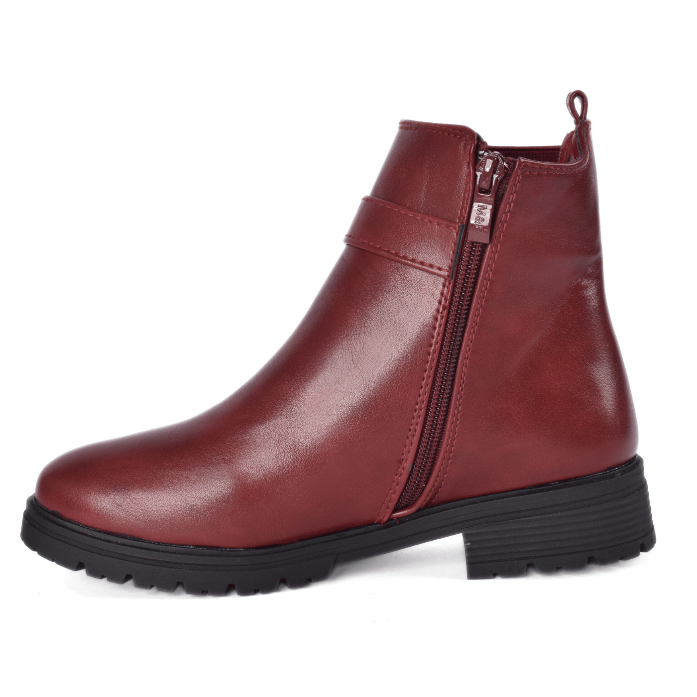 Trendy Double Buckle Ankle Boots