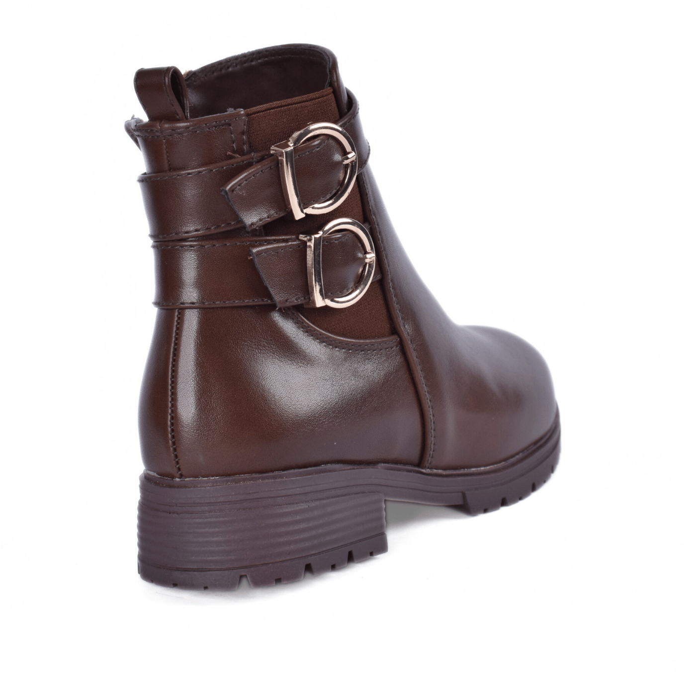 Stylish Buckle Detail Ankle Boot