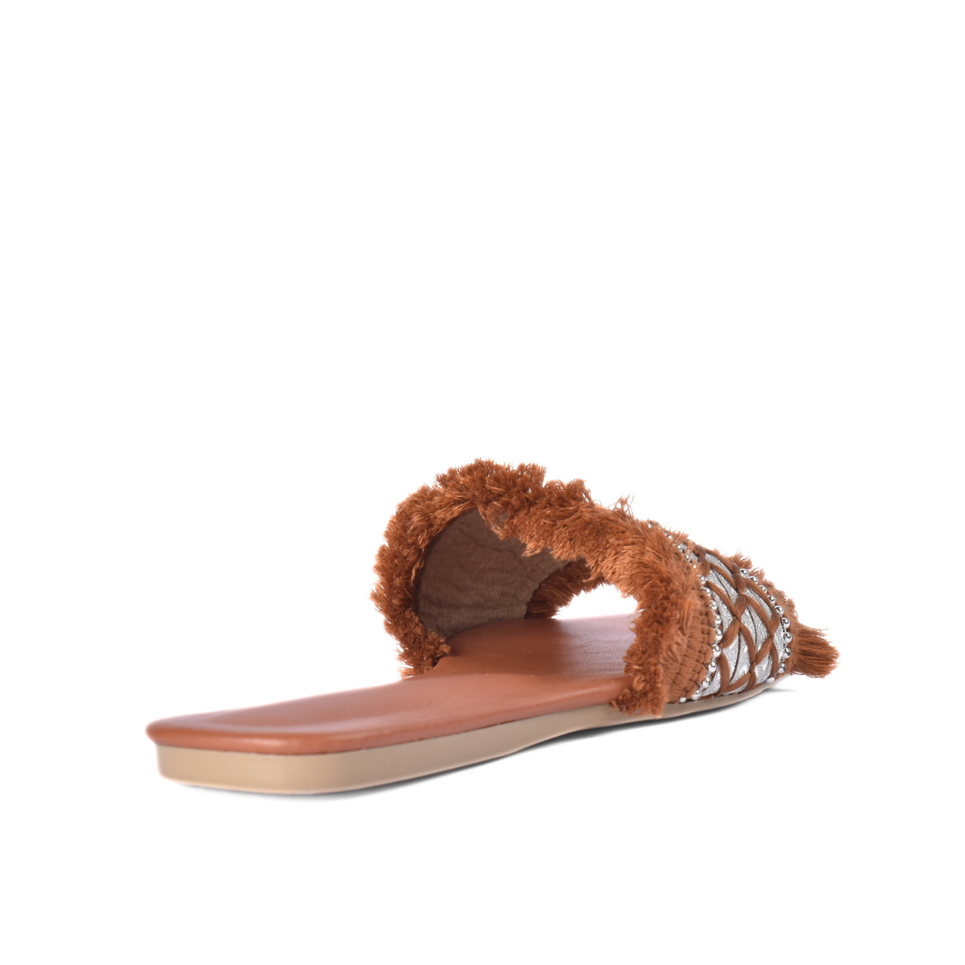 Elegant Beaded Fringe Slides