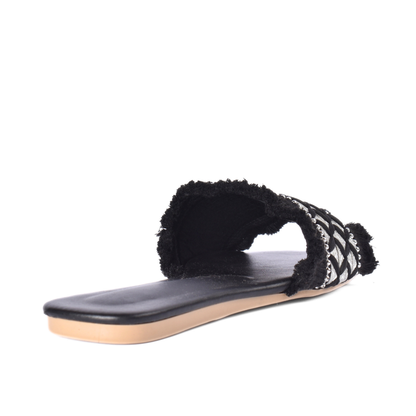 Elegant Beaded Fringe Slides