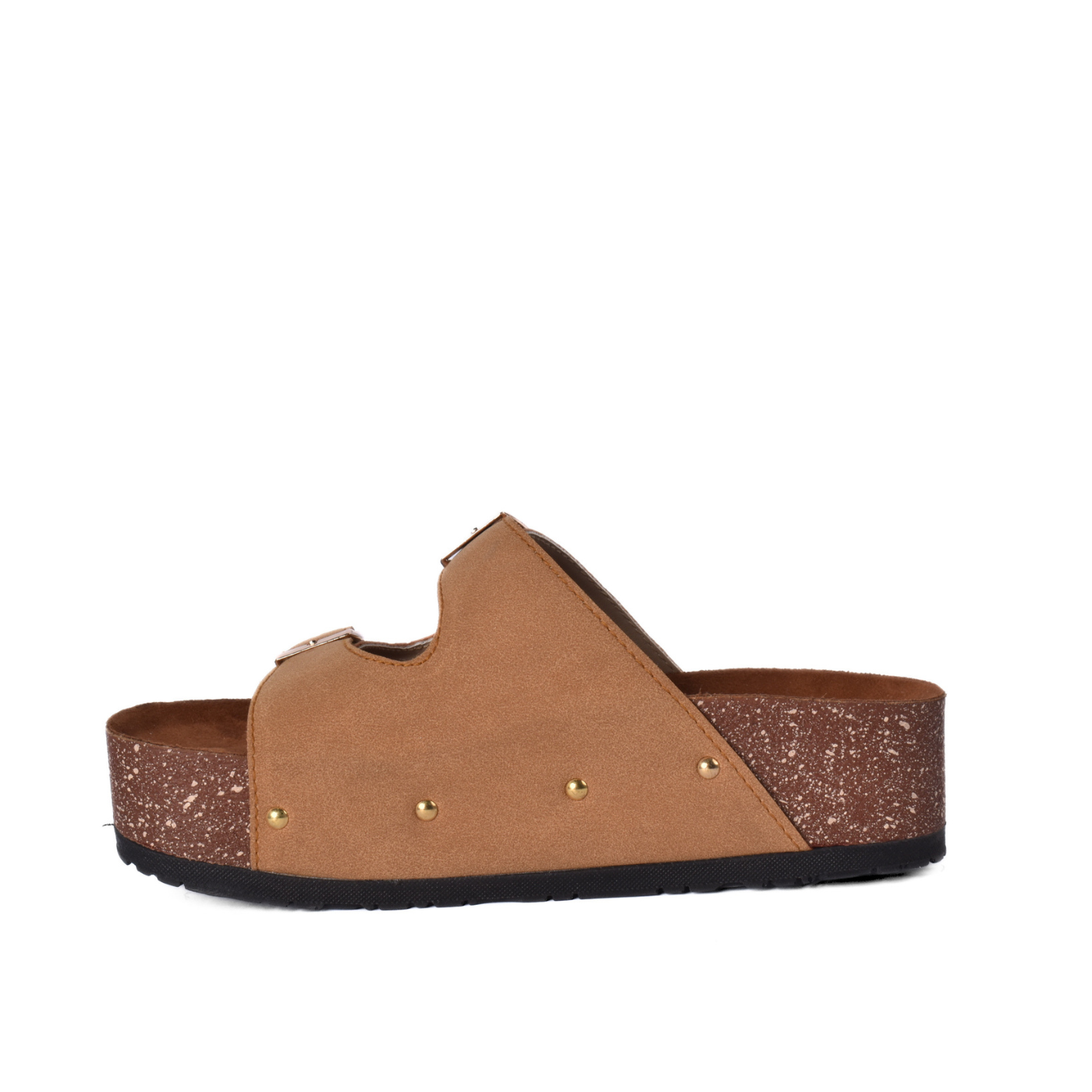 Casual Platform Sandal With Double Buckles
