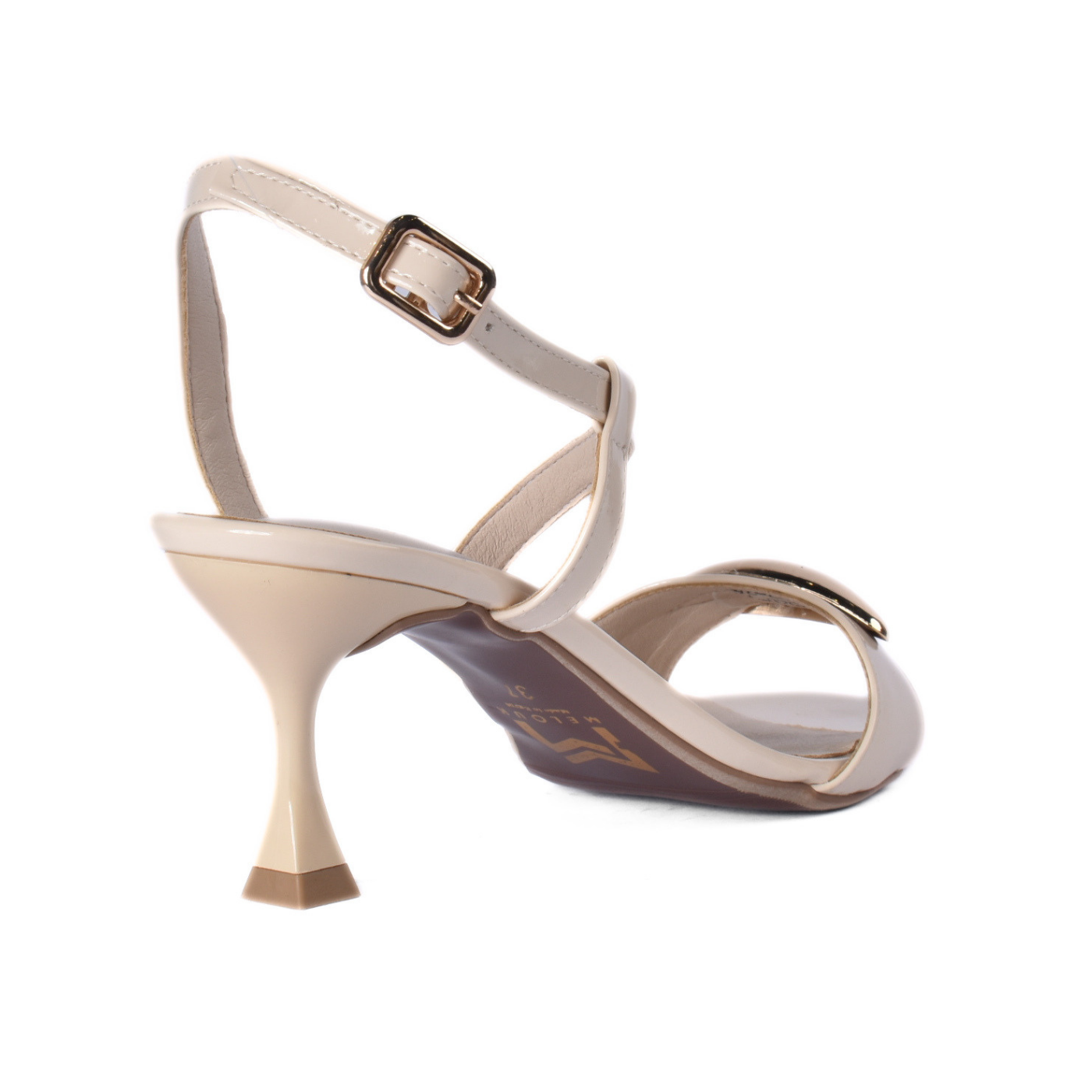 Classic Buckle Heeled Sandals