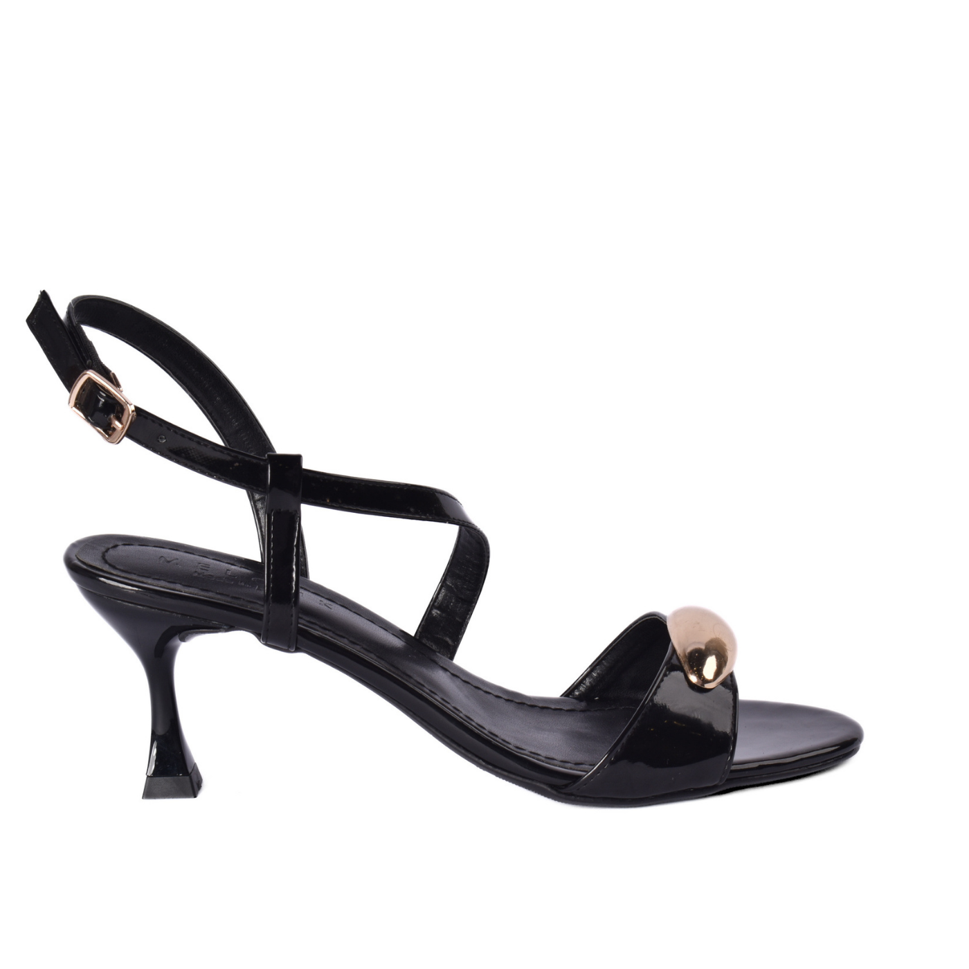 Classic Buckle Heeled Sandals