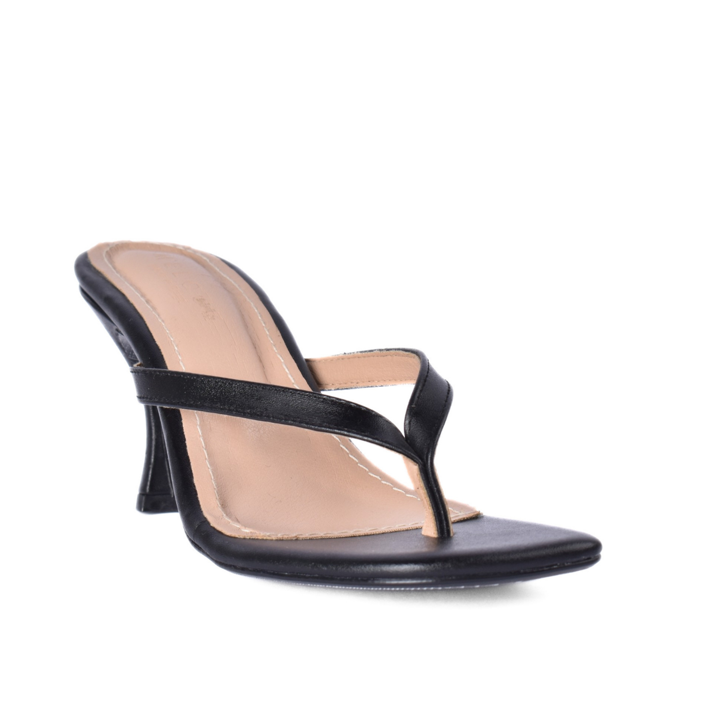 Luxury slippers with comfortable heels