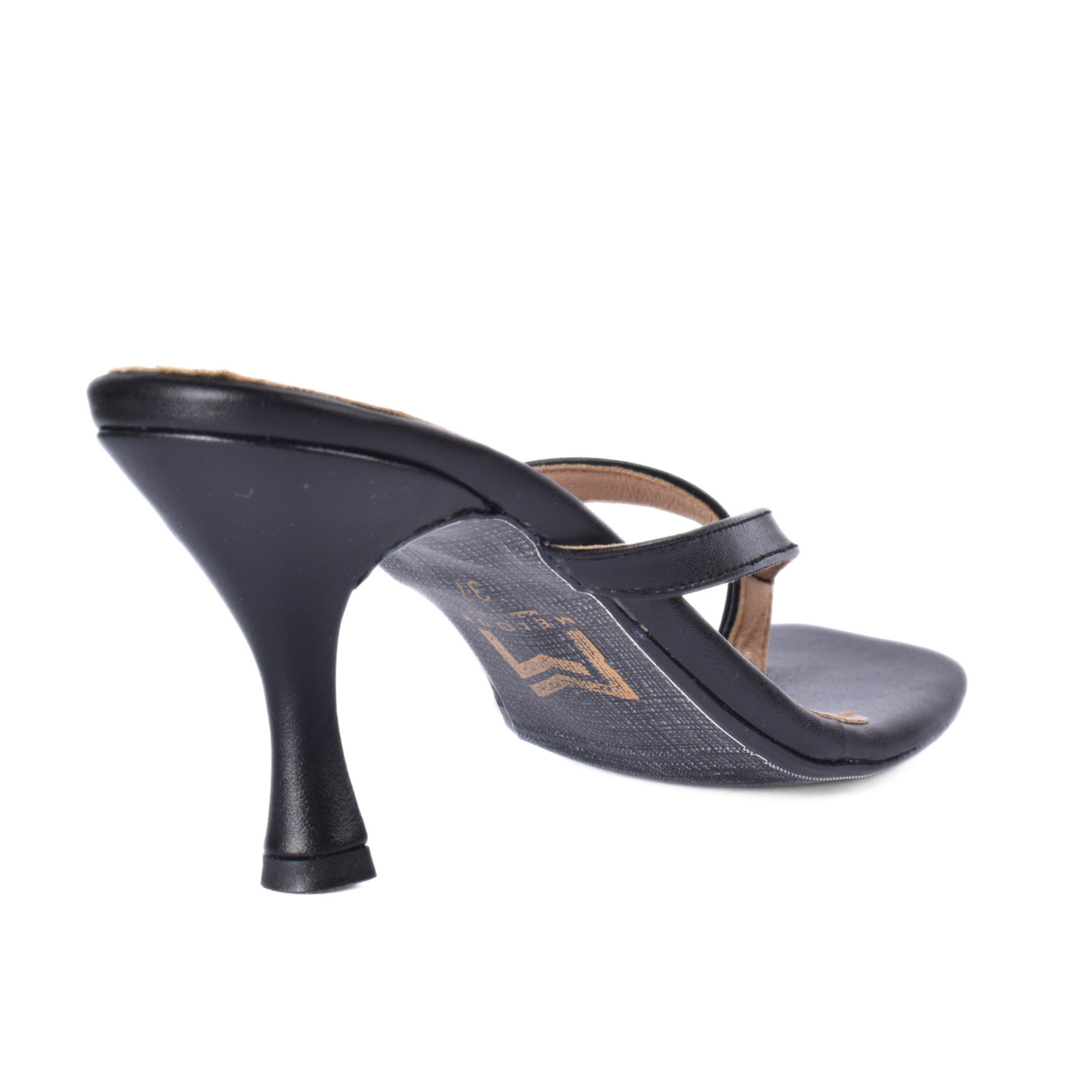 Luxury slippers with comfortable heels