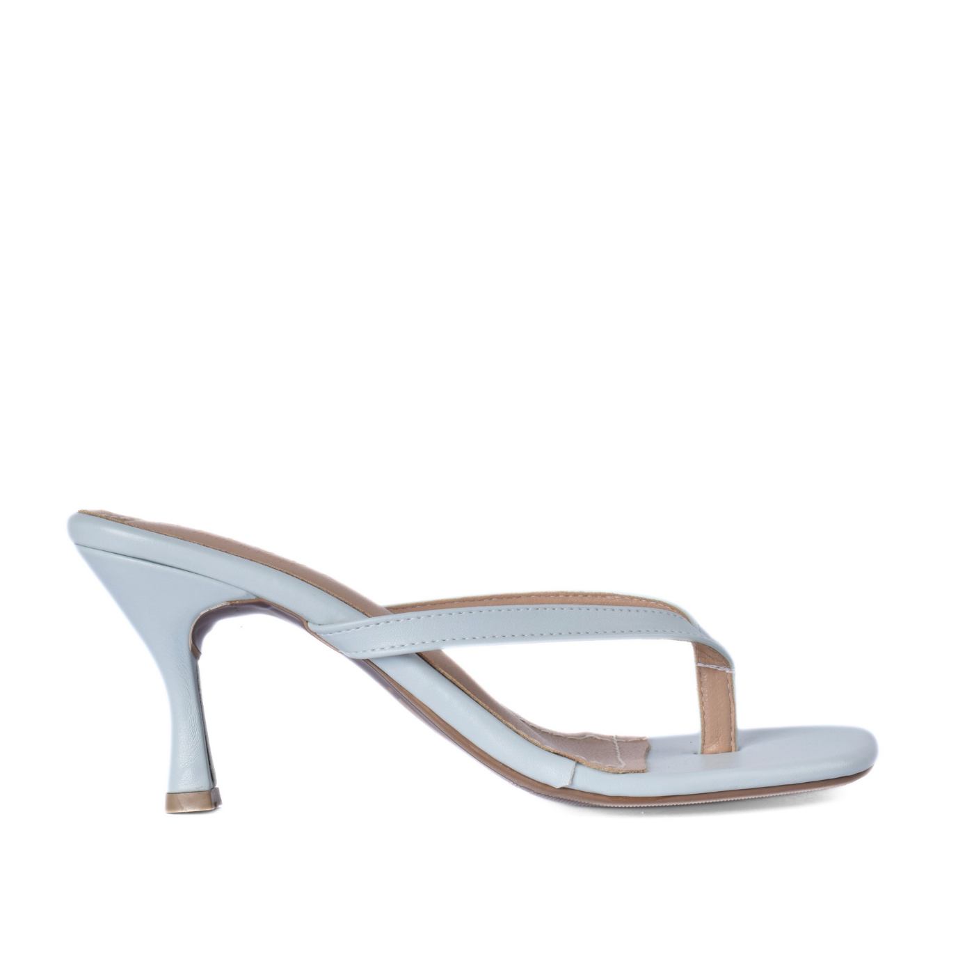 Luxury slippers with comfortable heels