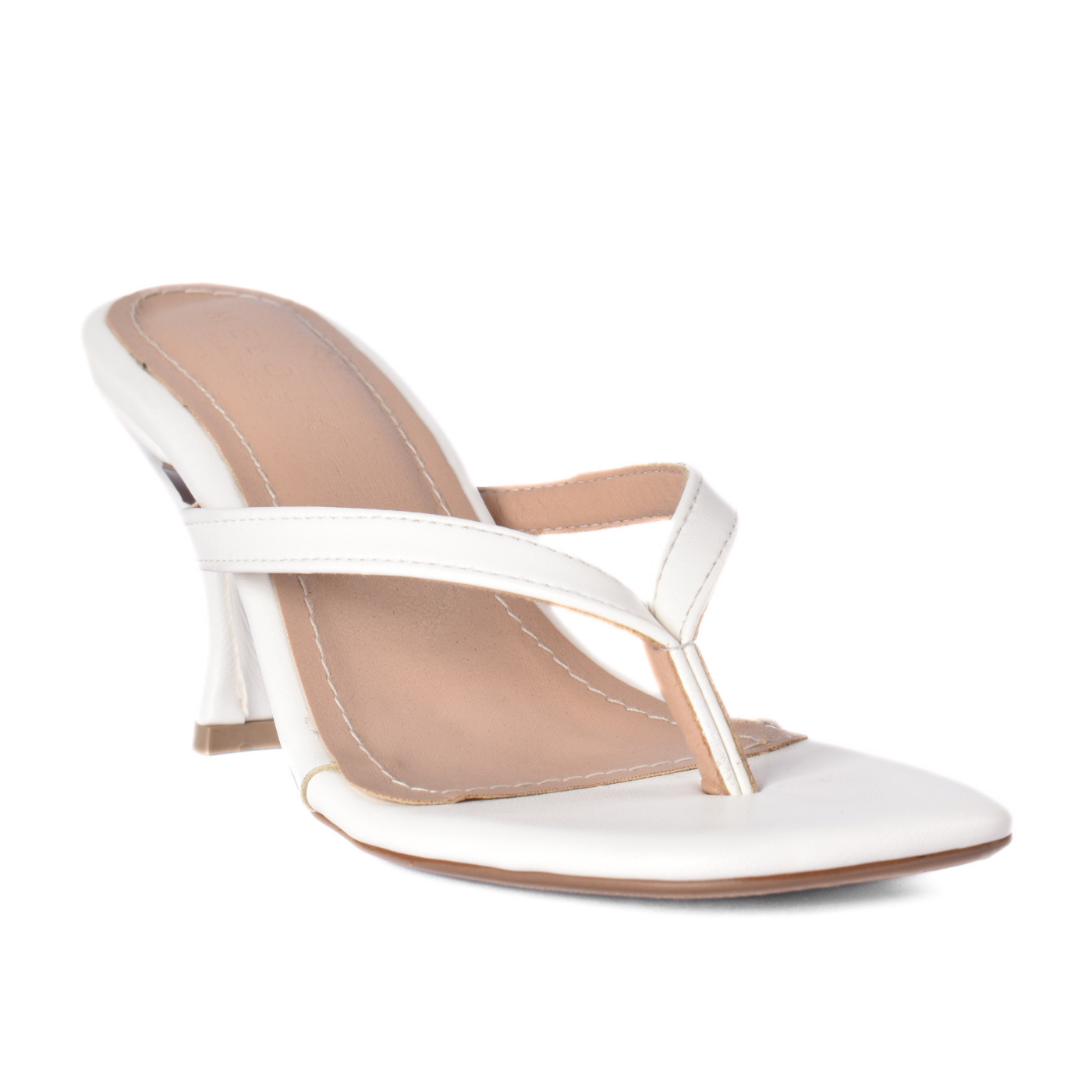 Luxury slippers with comfortable heels
