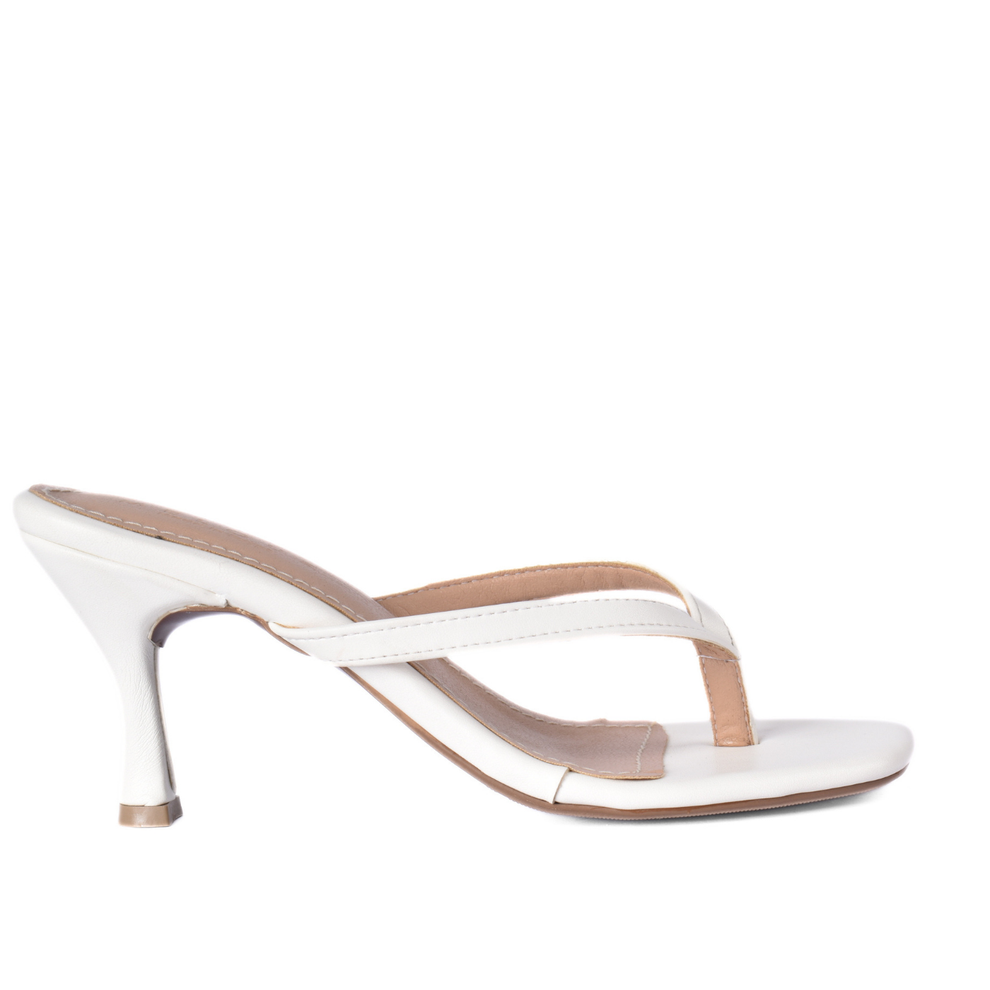 Luxury slippers with comfortable heels