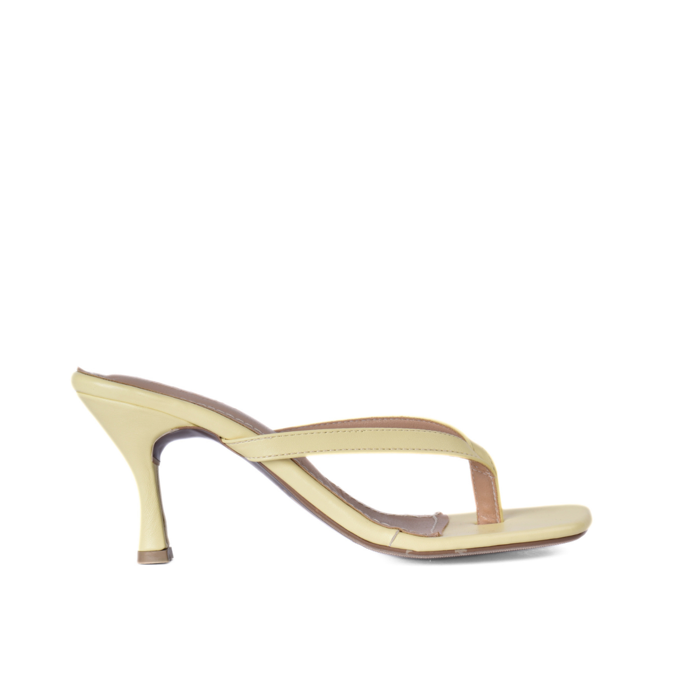 Luxury slippers with comfortable heels