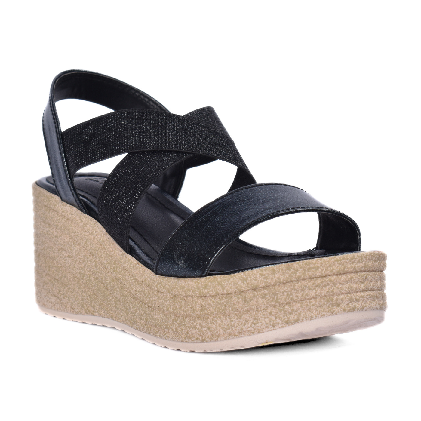 Trendy Cross Strap Sandals with Soft Sole Design