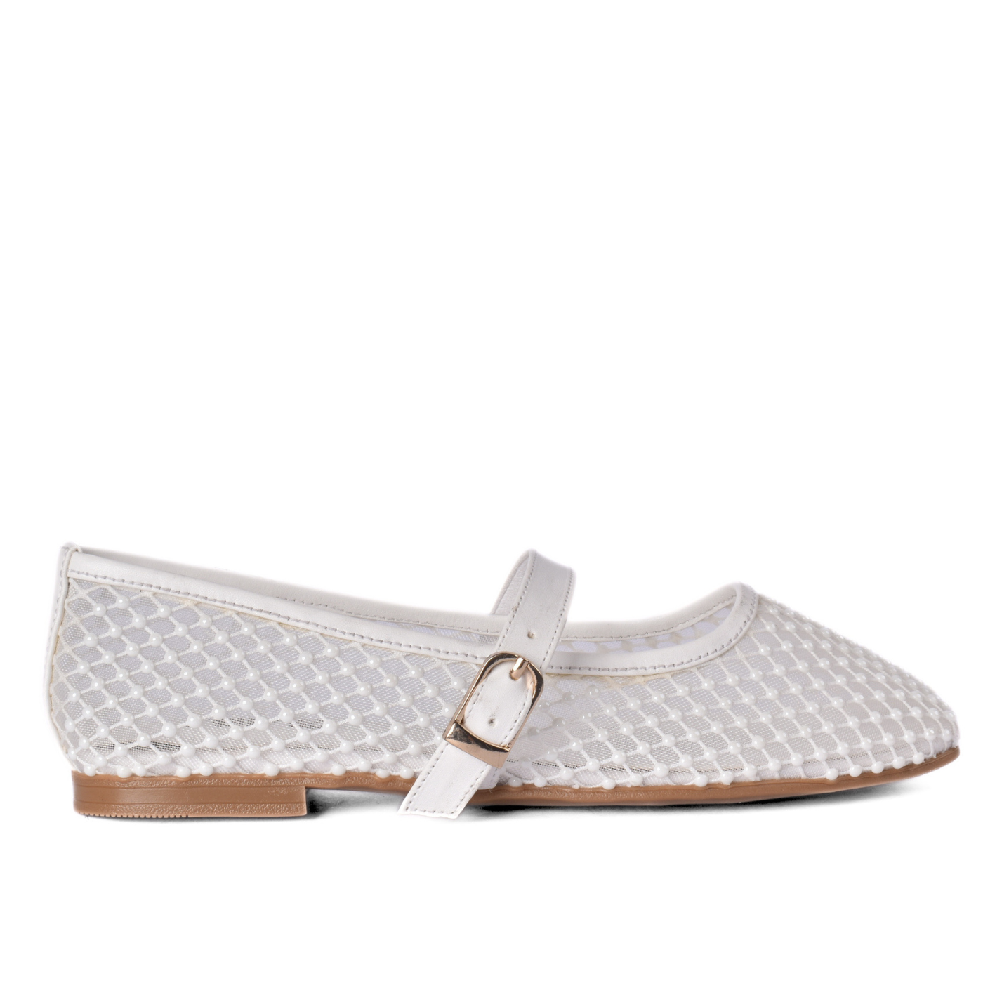 Girls Elegant Strap Flat Shoes