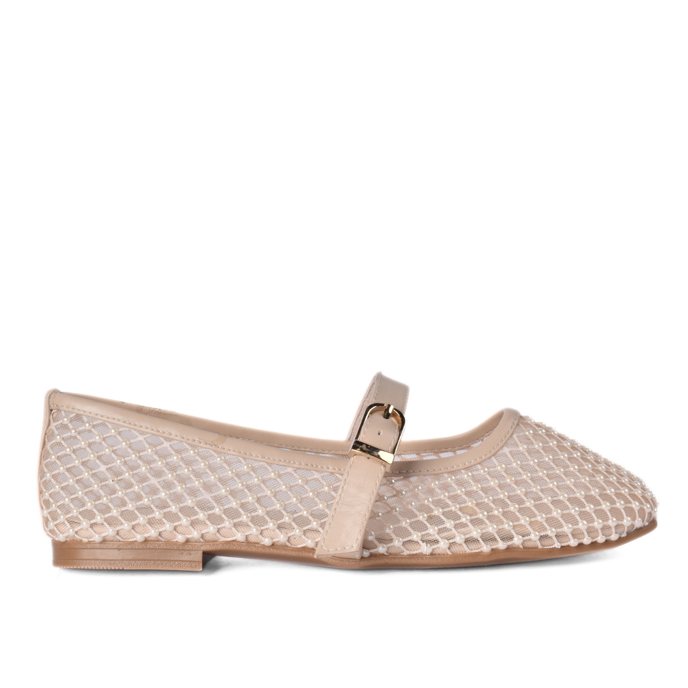 Girls Elegant Strap Flat Shoes