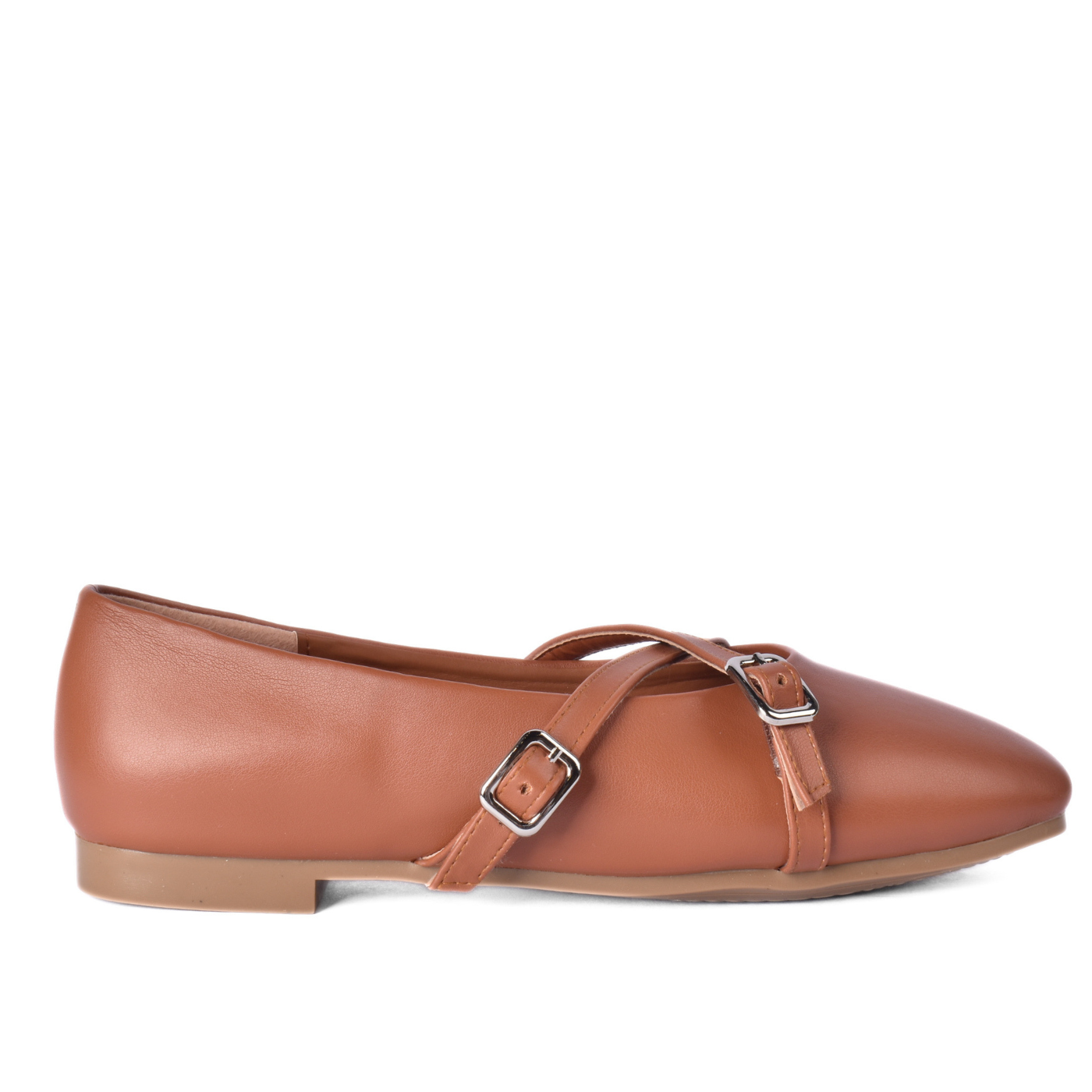 Women's Practical Flat Shoes With Buckle