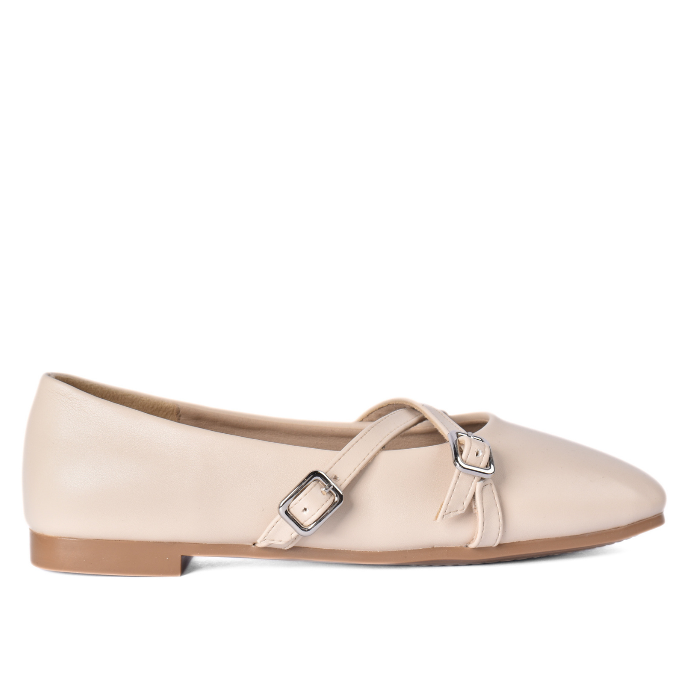 Women's Practical Flat Shoes With Buckle