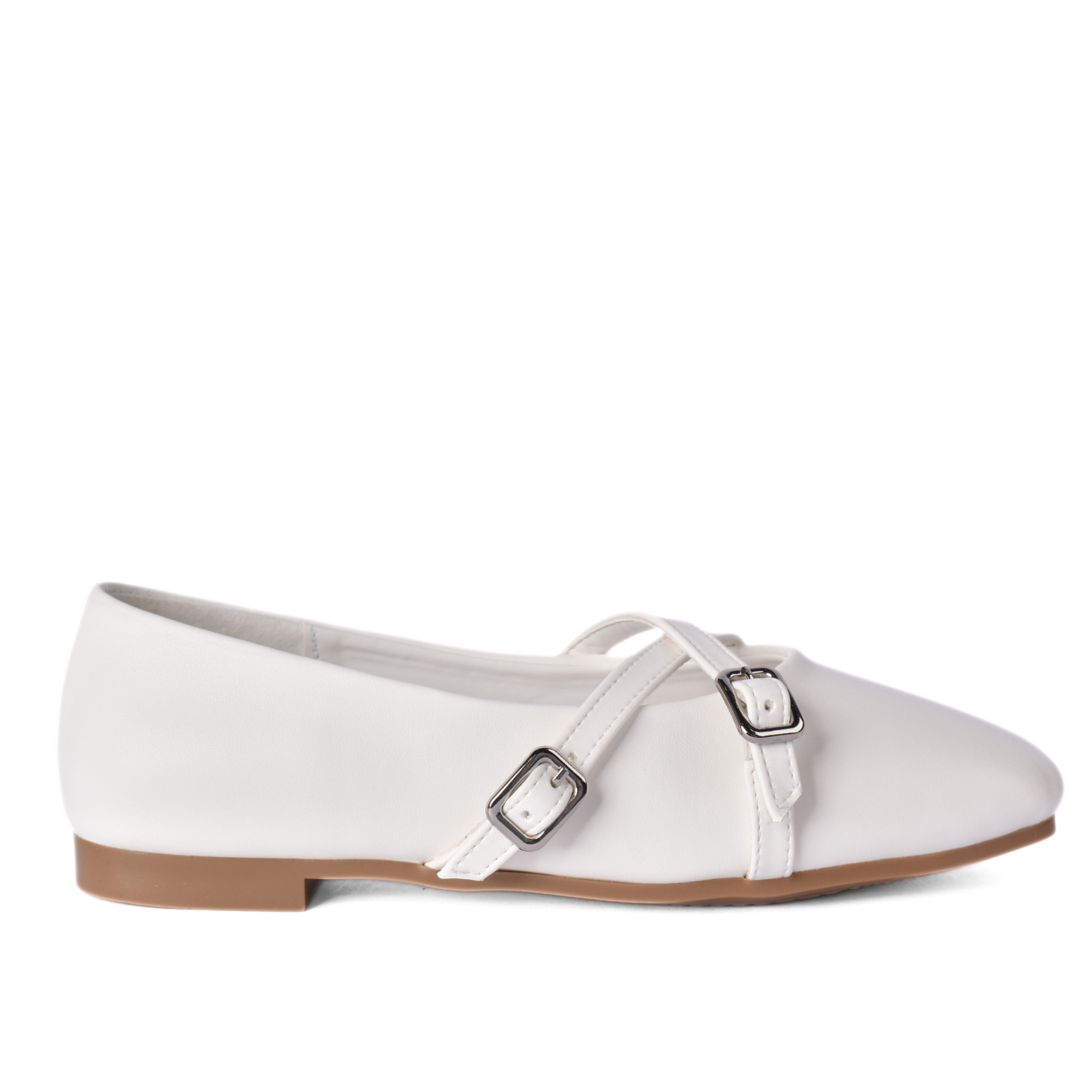 Women's Practical Flat Shoes With Buckle
