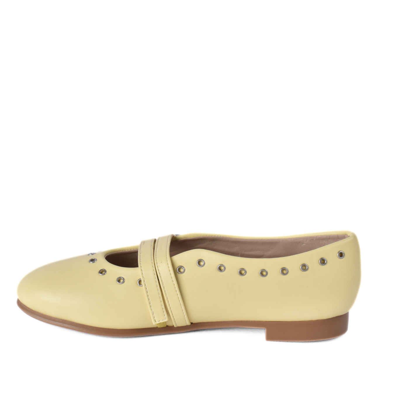 Studded Mary Jane Flats