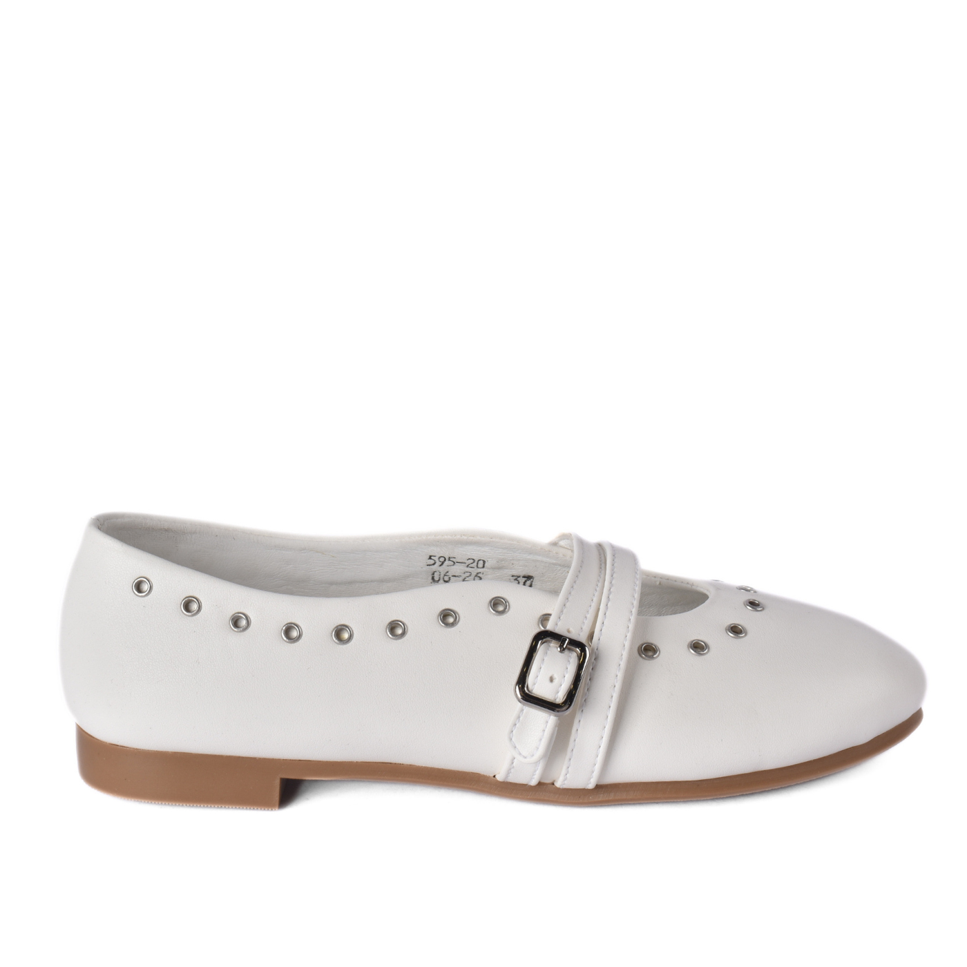 Studded Mary Jane Flats