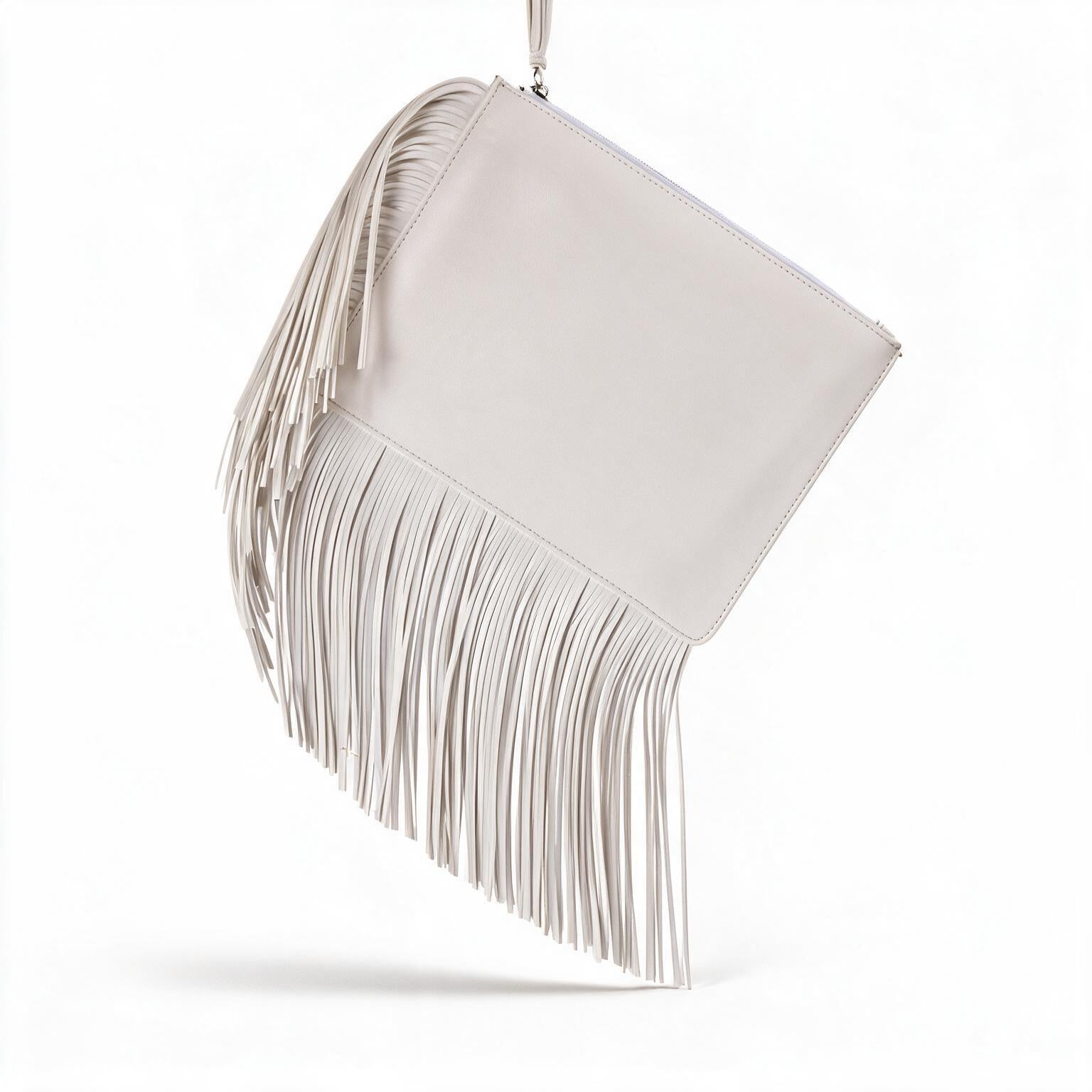 Elegant Fringe Clutch Bag