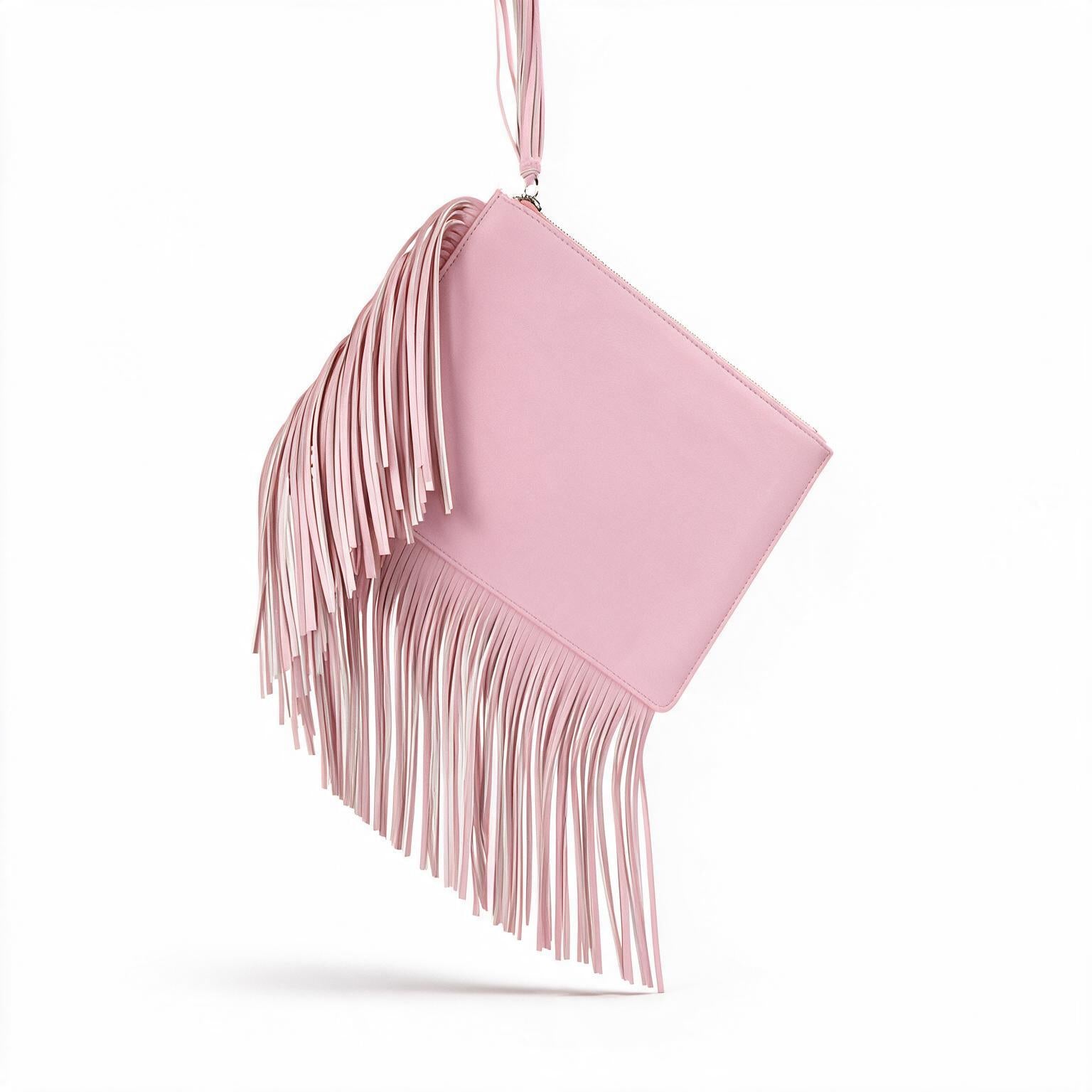 Elegant Fringe Clutch Bag